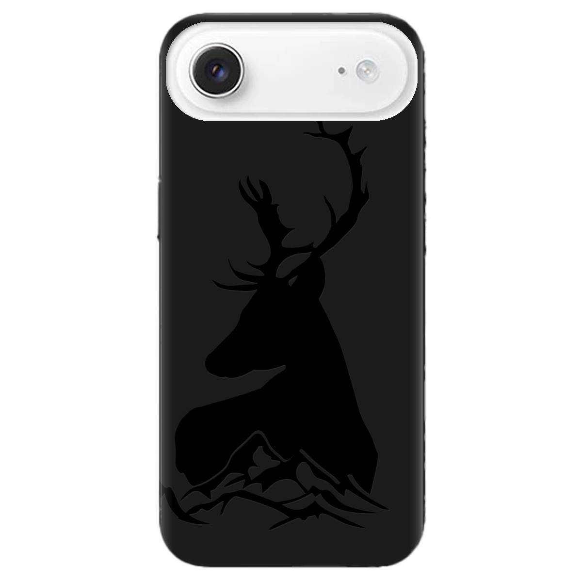 Чехол для Apple iPhone 17 Air черный матовый soft touch Moral - фото 1 - Чехлы для телефонов