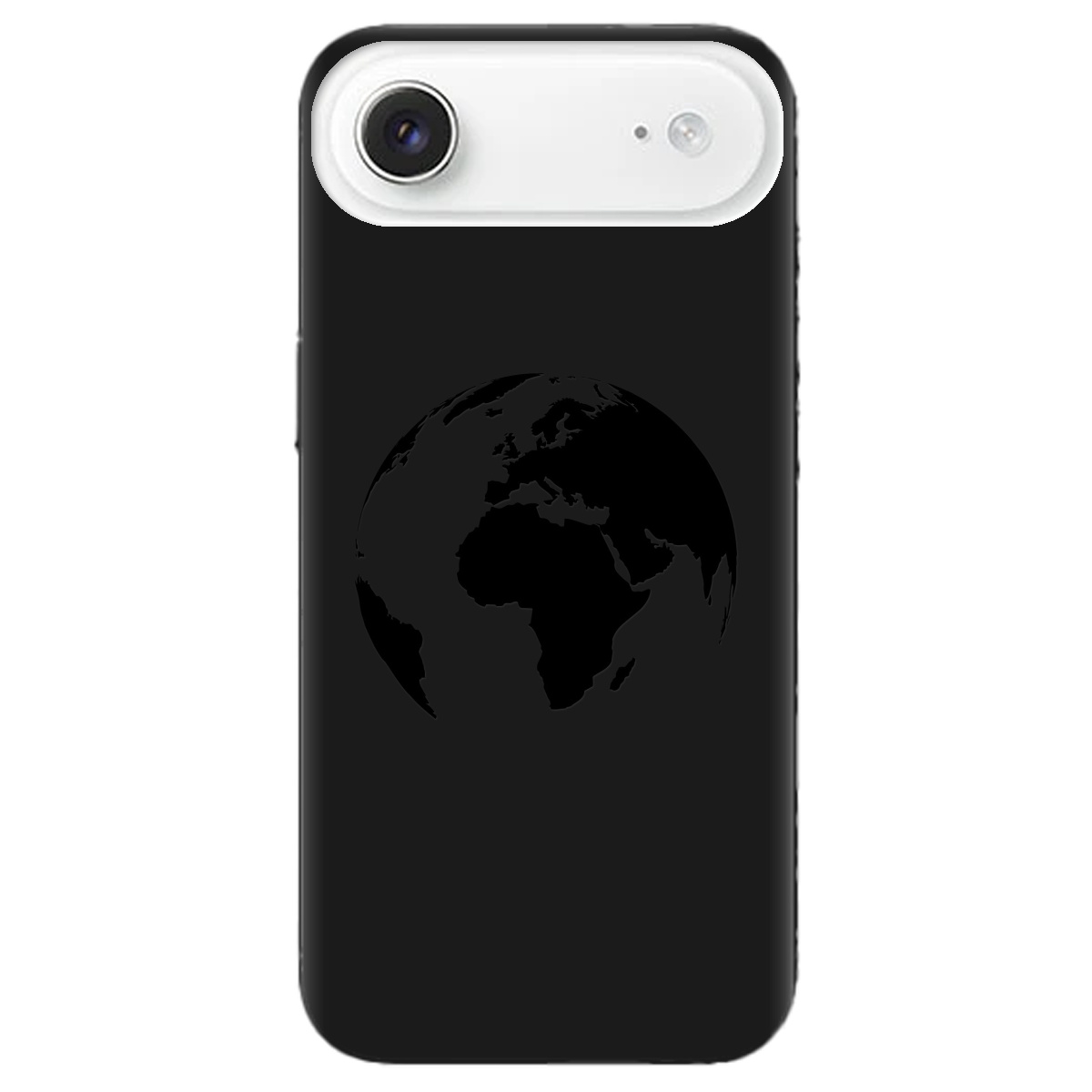 Чехол для Apple iPhone 17 Air черный матовый soft touch Planet - фото 1 - Чехлы для телефонов