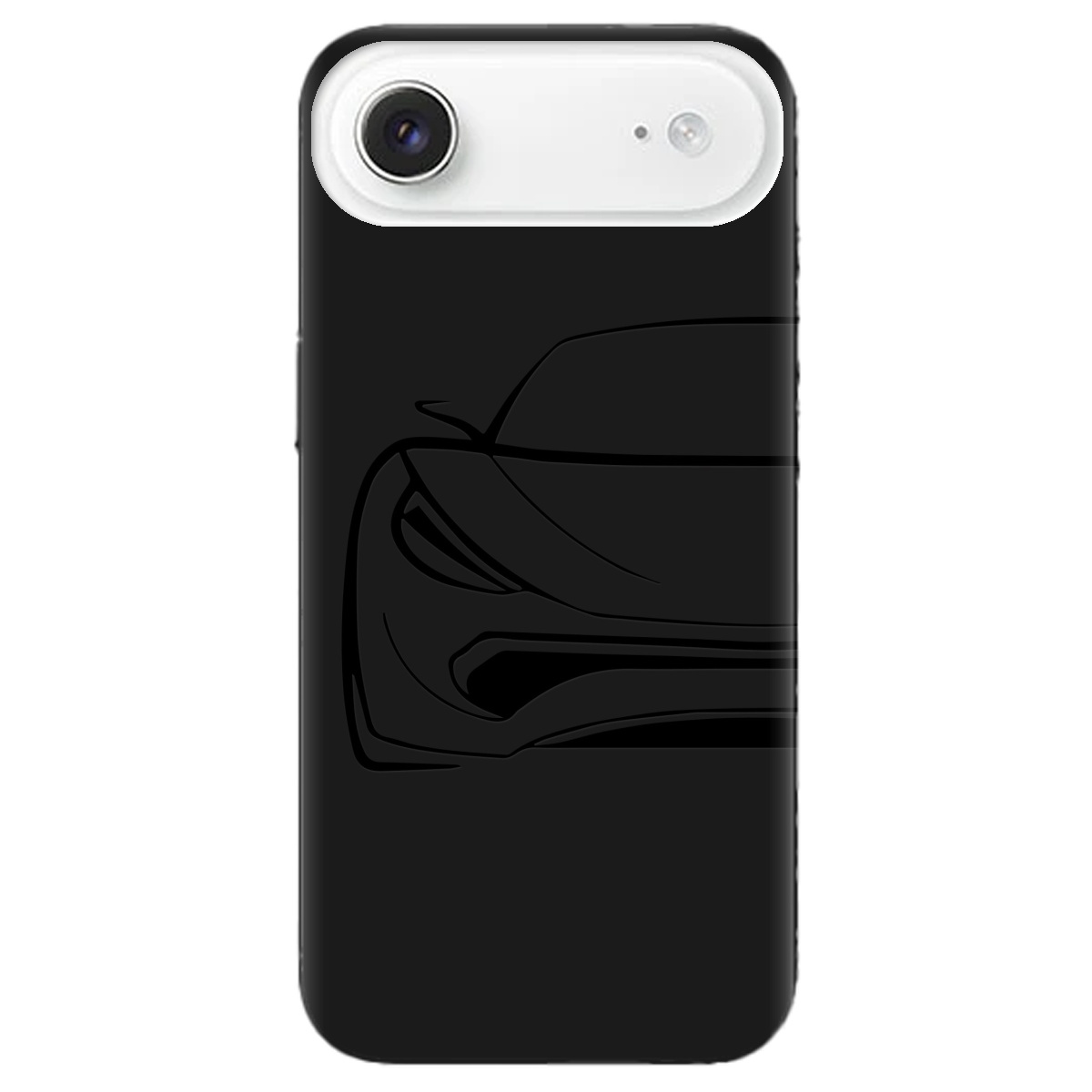 Чехол для Apple iPhone 17 Air черный матовый soft touch Sport Car - фото 1 - Чехлы для телефонов