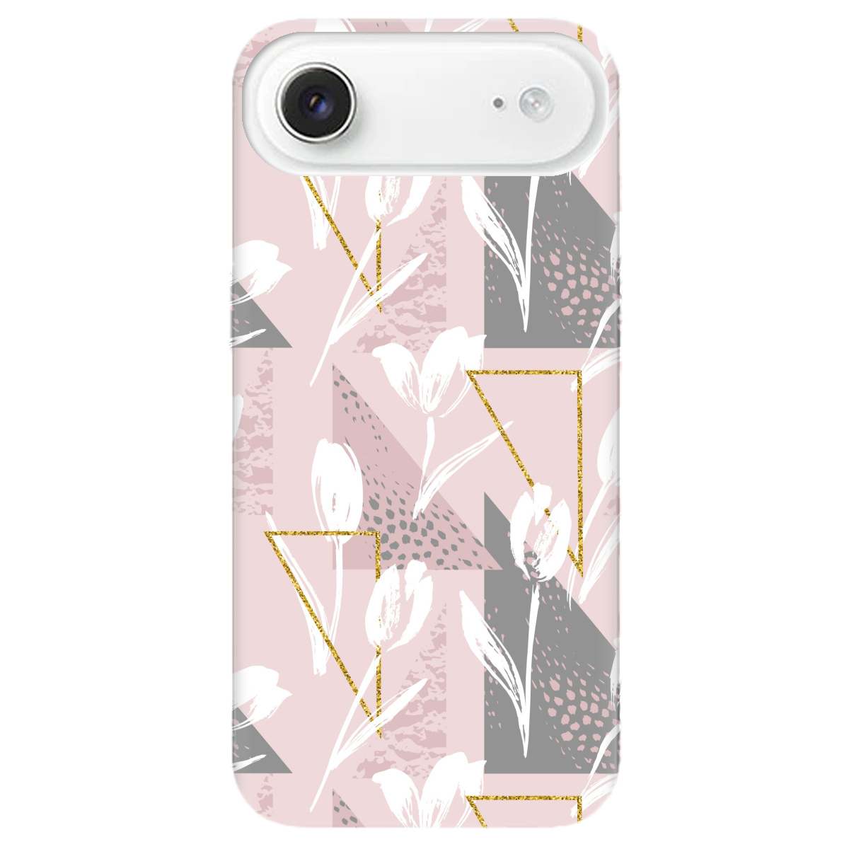 Чехол для Apple iPhone 17 Air прозрачный White tulips - фото 1 - Чехлы для телефонов