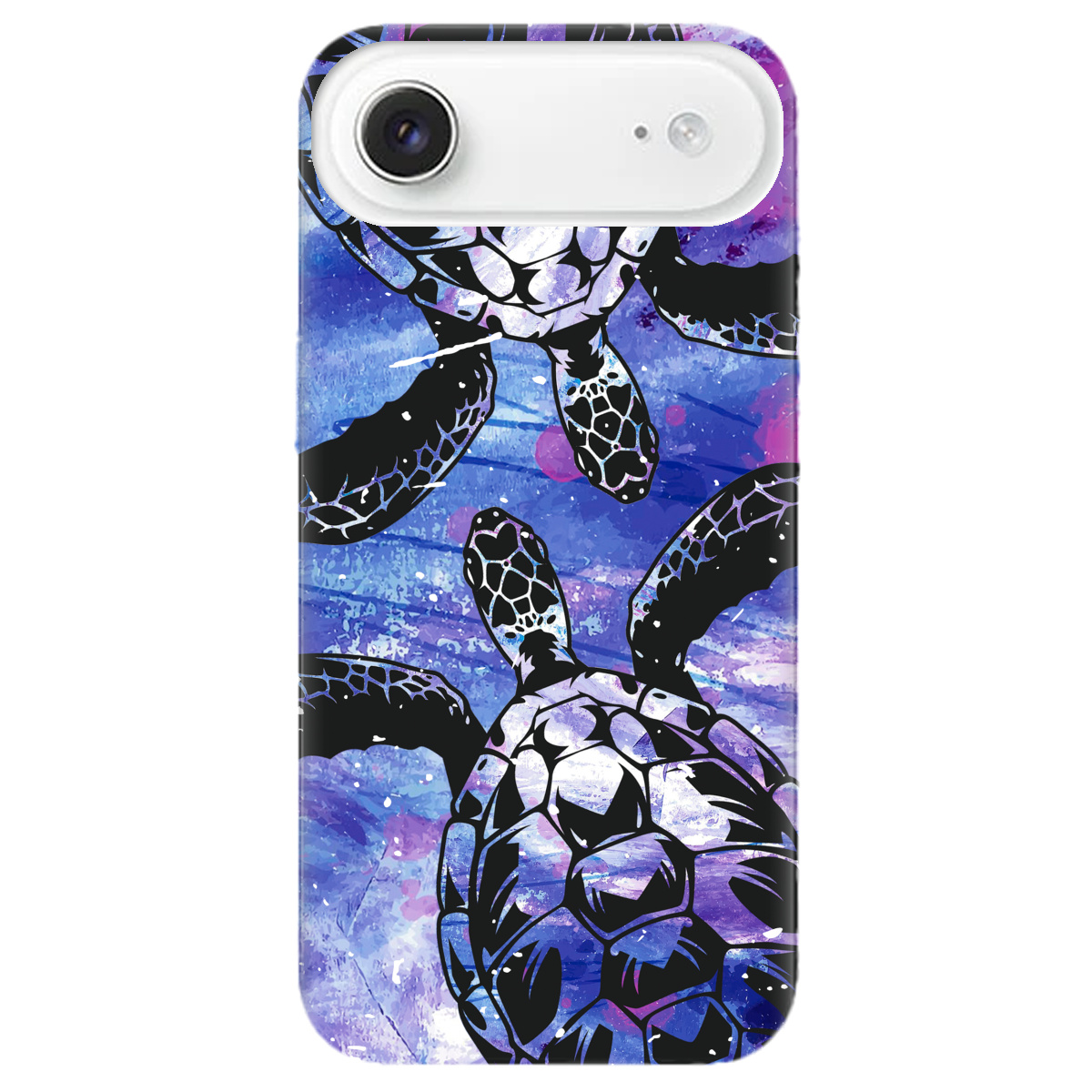 Чехол для Apple iPhone 17 Air прозрачный Turtles - фото 1 - Чехлы для телефонов