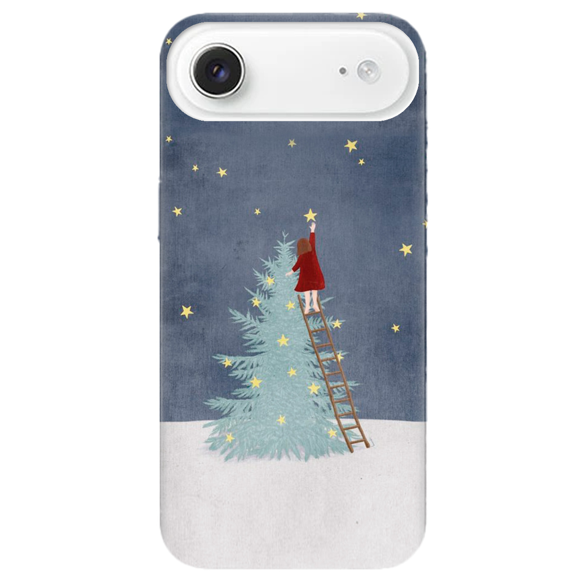 Чехол для Apple iPhone 17 Air прозрачный Girlwithstar - фото 1 - Чехлы для телефонов