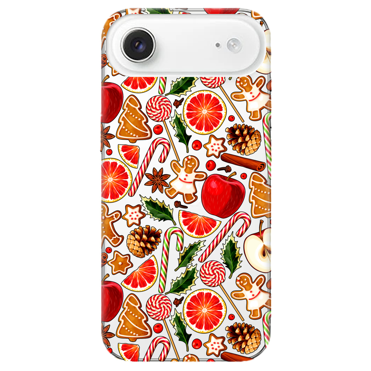 Чехол для Apple iPhone 17 Air прозрачный Christmas spices - фото 1 - Чехлы для телефонов