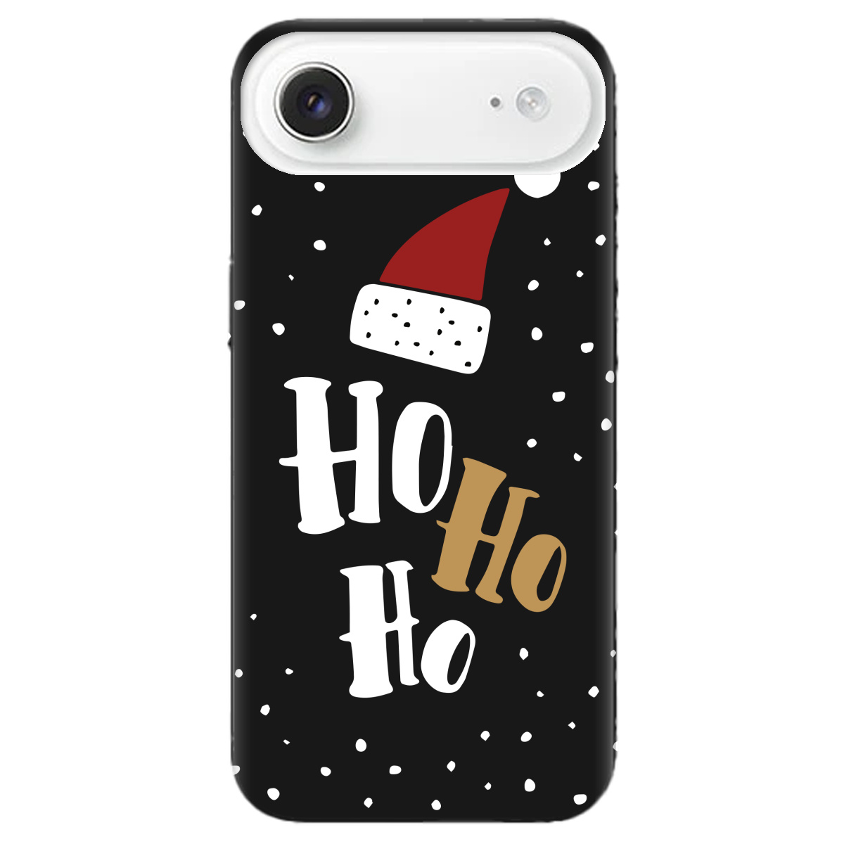 Чехол для Apple iPhone 17 Air черный матовый soft touch Ho-ho-ho - фото 1 - Чехлы для телефонов