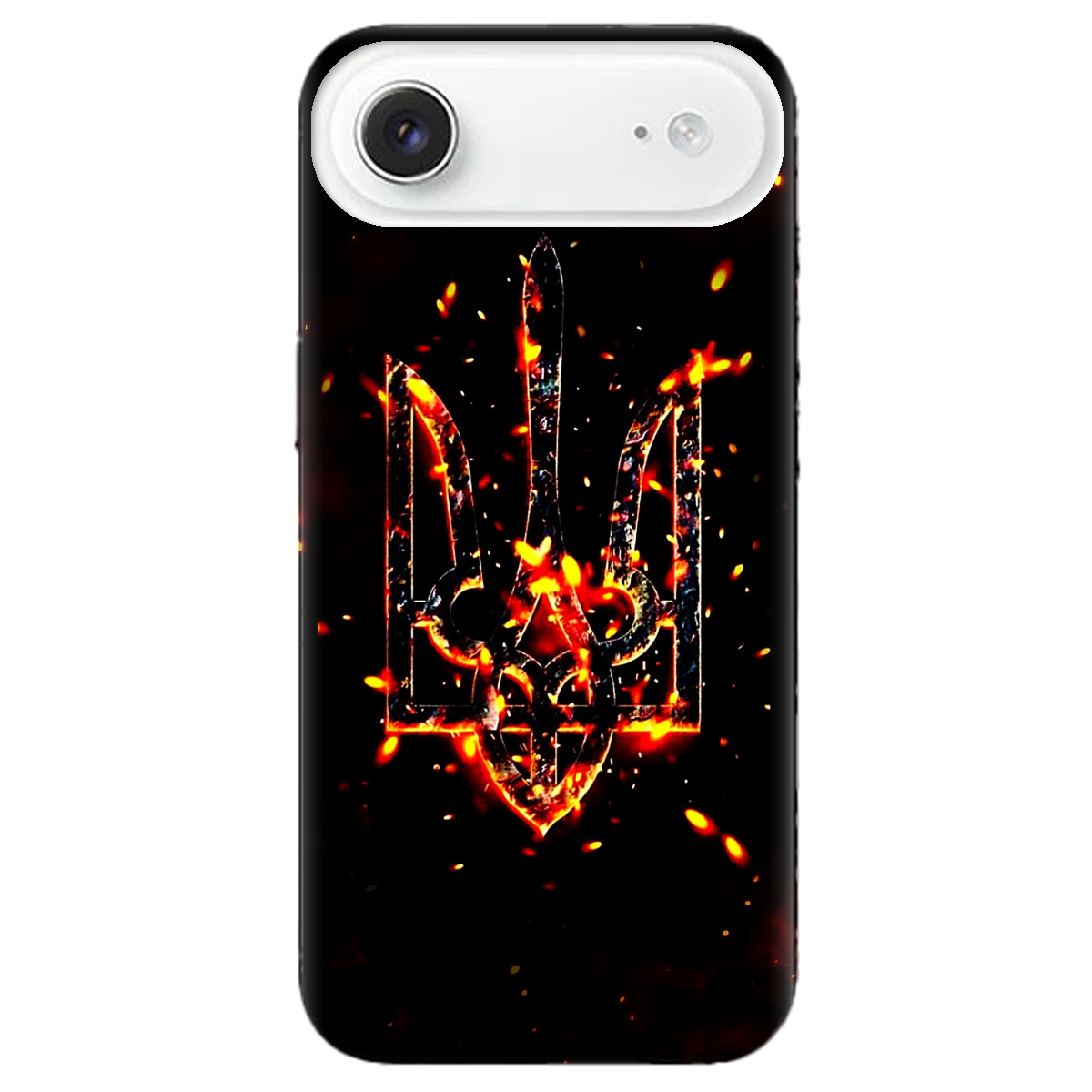 Чехол для Apple iPhone 17 Air прозрачный Вогонь - фото 1 - Чехлы для телефонов