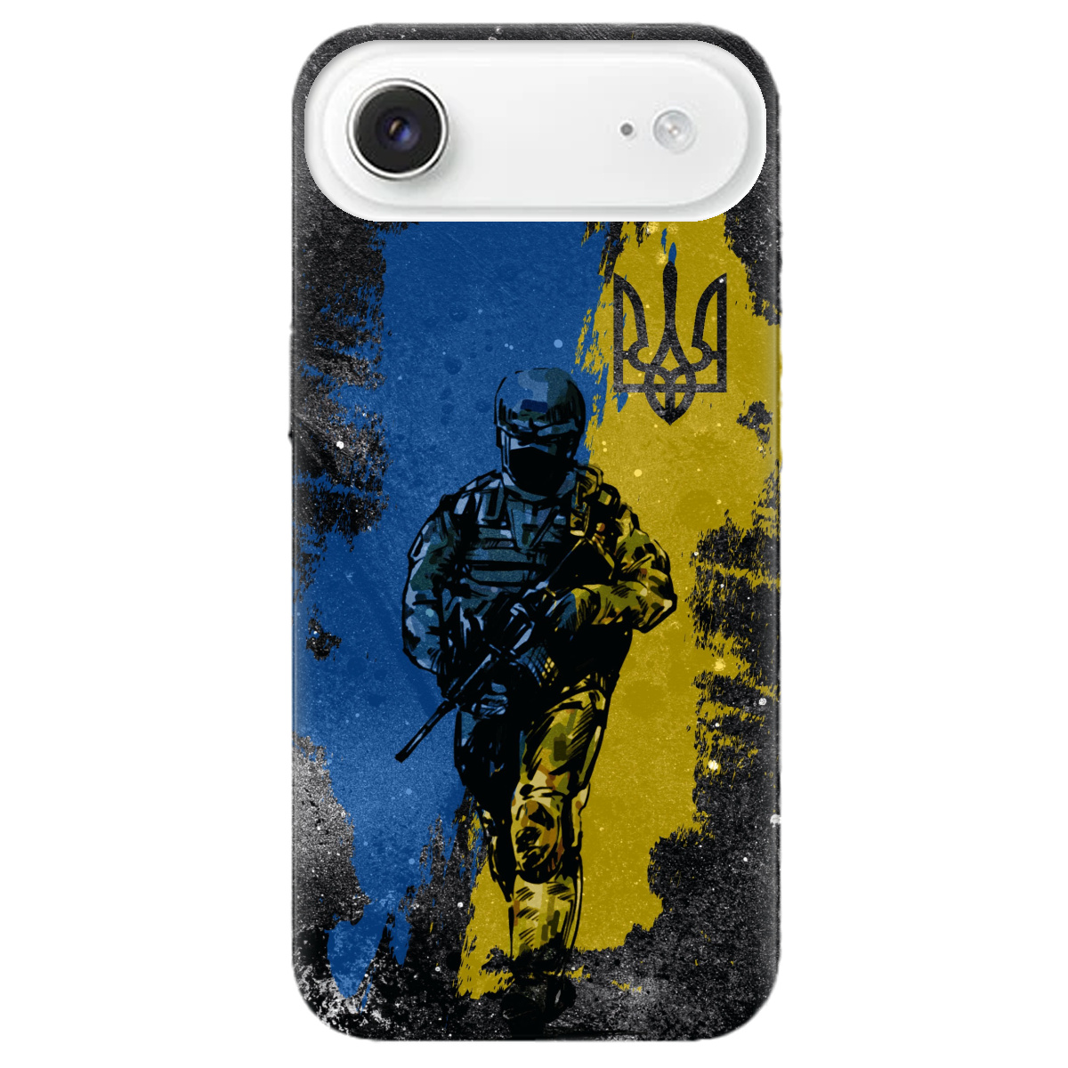 Чехол для Apple iPhone 17 Air прозрачный Захисники України - фото 1 - Чехлы для телефонов