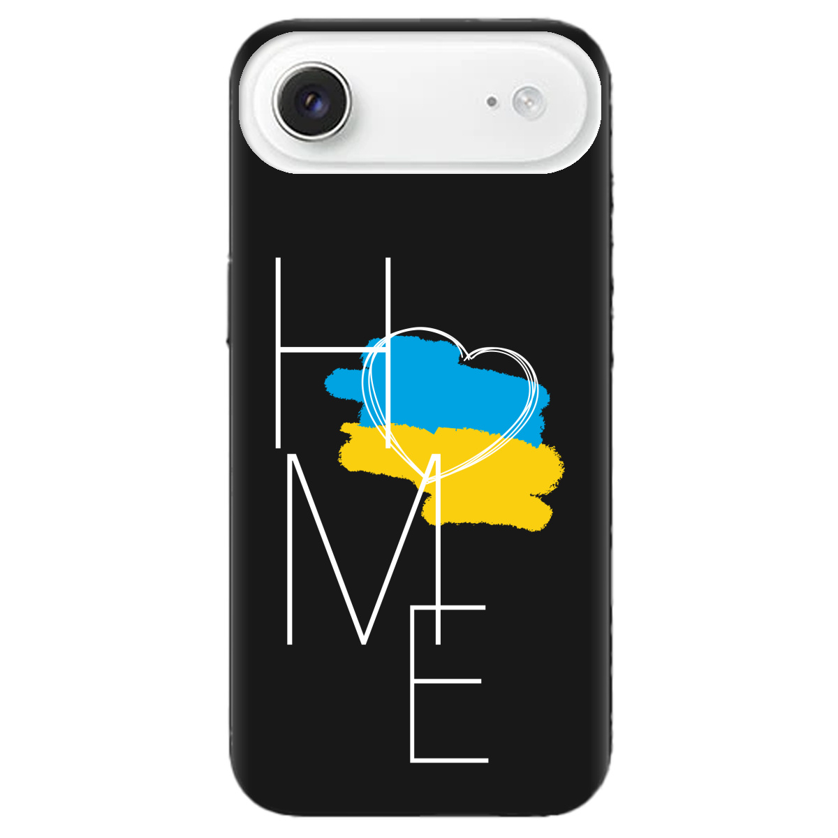 Чехол для Apple iPhone 17 Air черный матовый soft touch Дім - фото 1 - Чехлы для телефонов