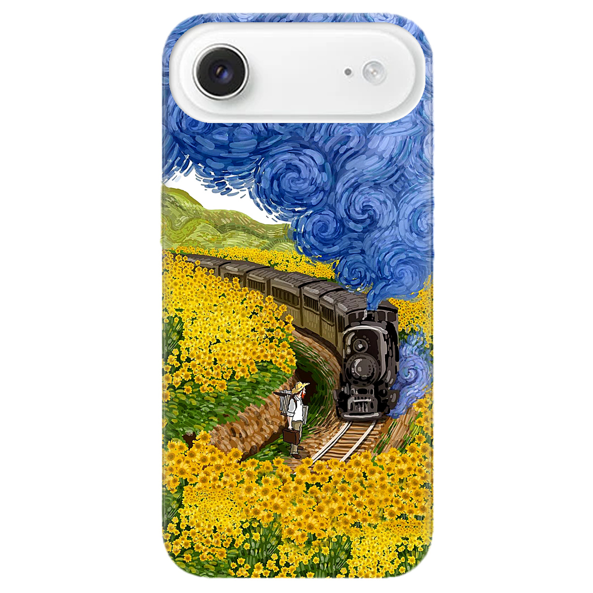 Чохол для Apple iPhone 17 Air прозорий Train - фото 1 - Чохли для телефонів