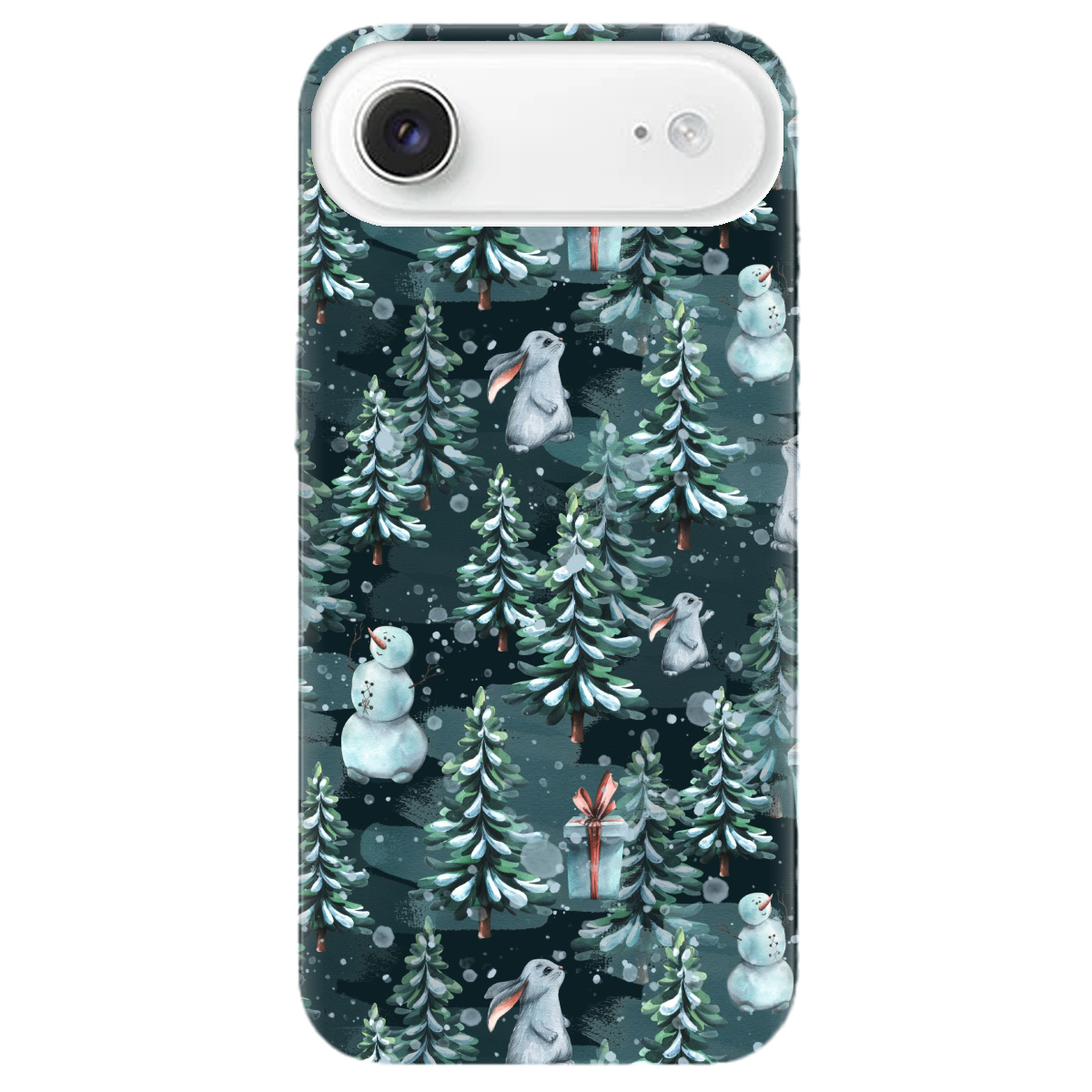 Чехол для Apple iPhone 17 Air прозрачный Winter forest - фото 1 - Чехлы для телефонов