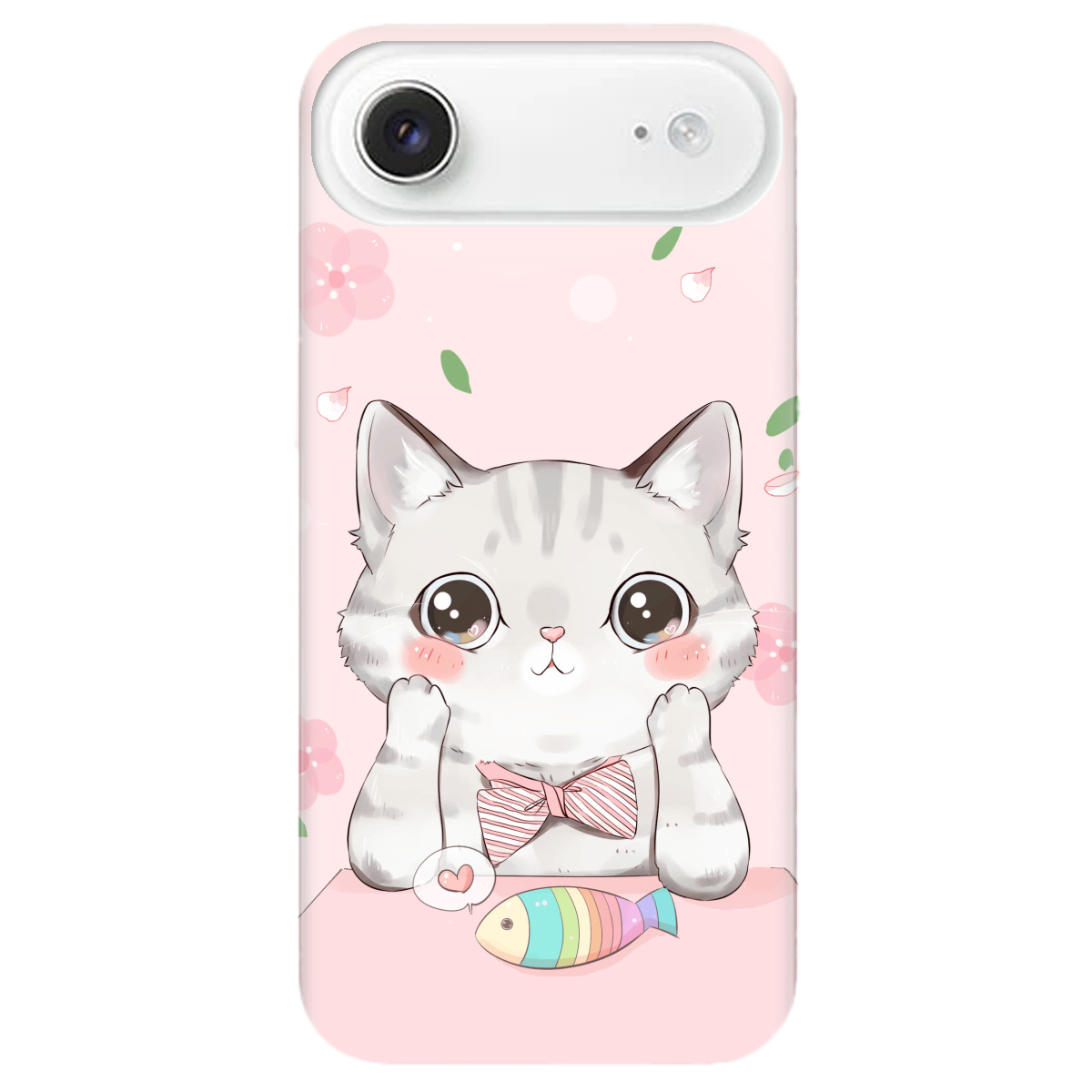 Чехол для Apple iPhone 17 Air прозрачный Kitty Cat - фото 1 - Чехлы для телефонов