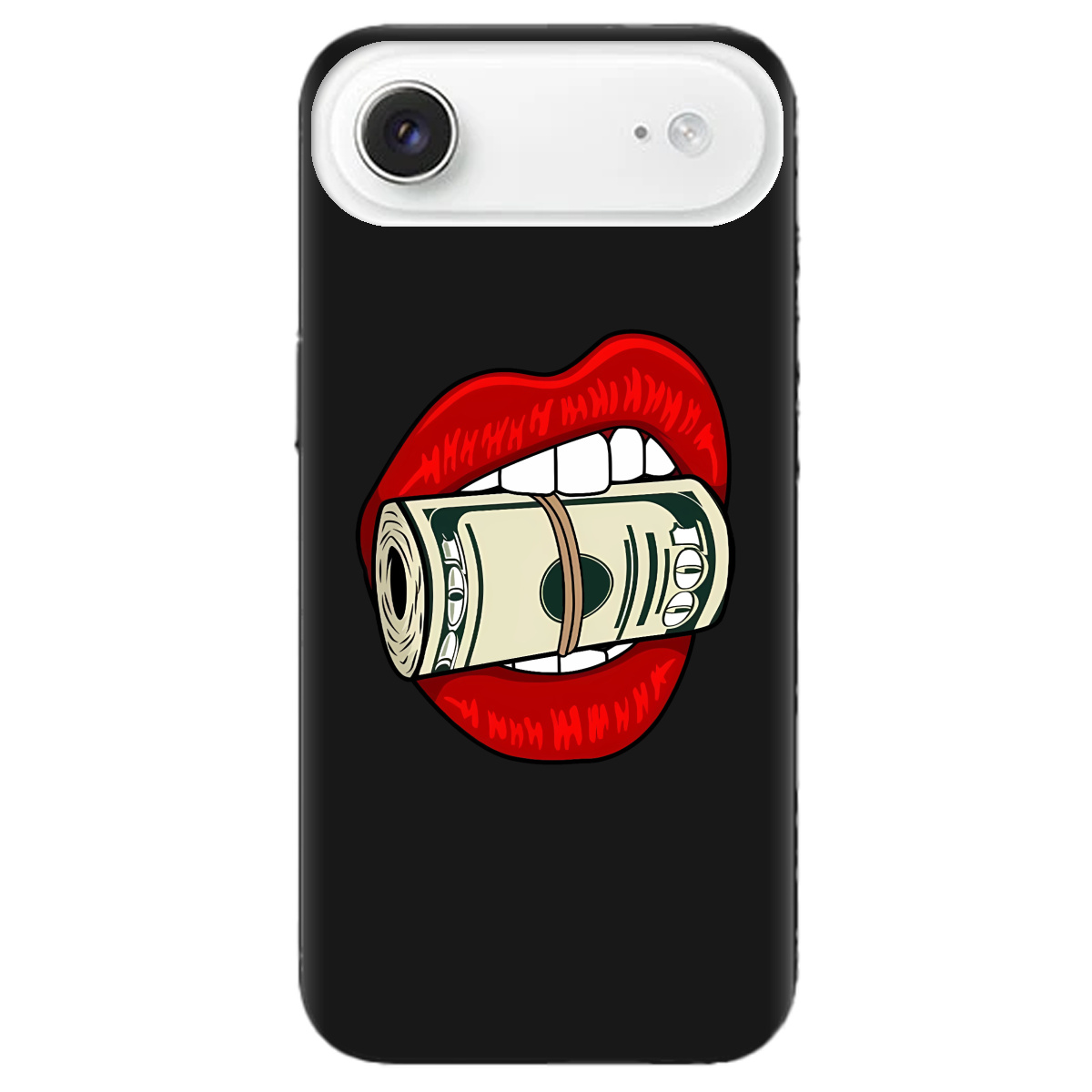 Чехол для Apple iPhone 17 Air черный матовый soft touch Secret - фото 1 - Чехлы для телефонов