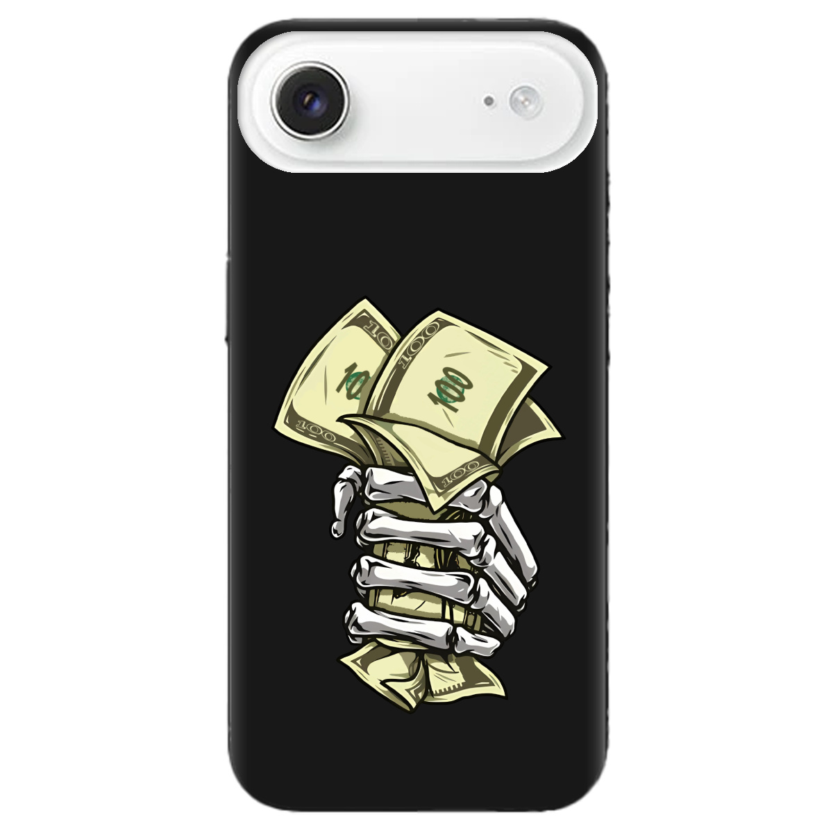 Чехол для Apple iPhone 17 Air черный матовый soft touch Загашник - фото 1 - Чехлы для телефонов