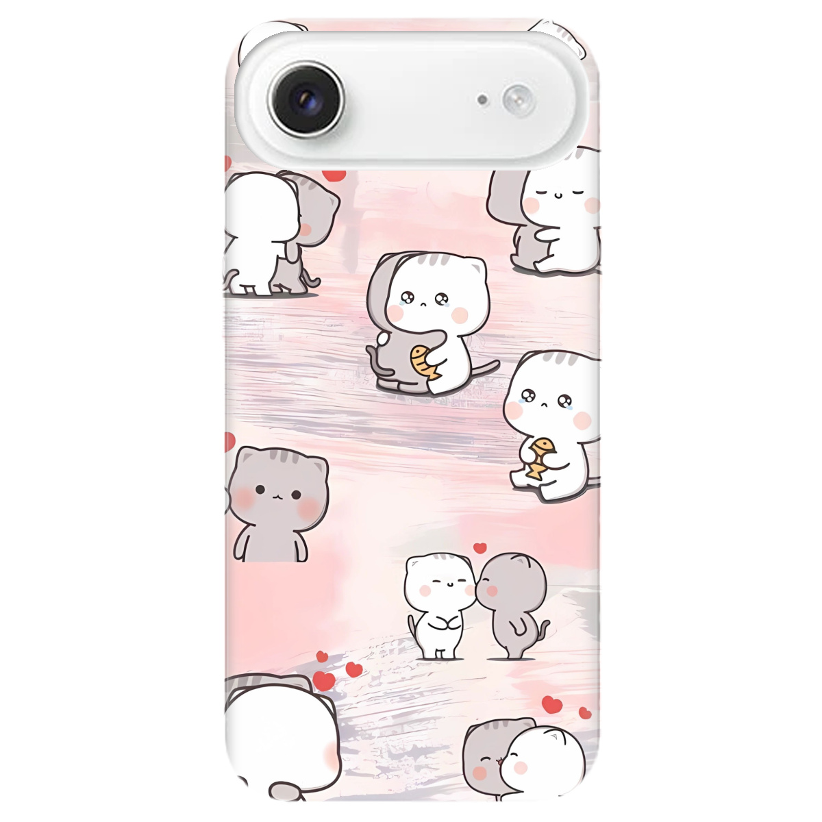 Чохол для Apple iPhone 17 Air прозорий Meow meow - фото 1 - Чохли для телефонів