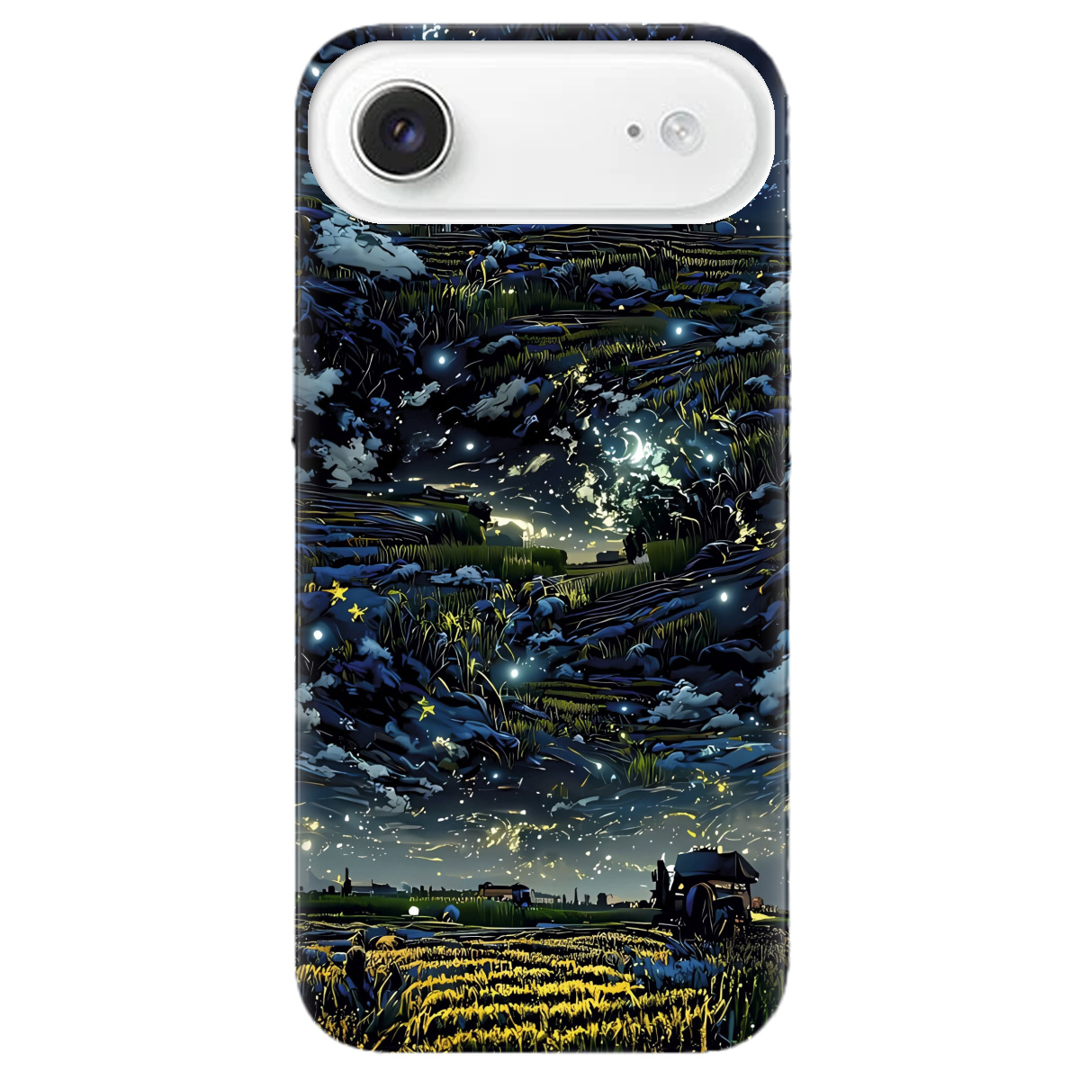 Чехол для Apple iPhone 17 Air прозрачный Зоряне небо - фото 1 - Чехлы для телефонов