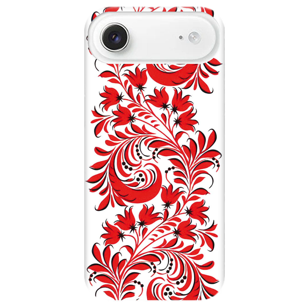 Чехол для Apple iPhone 17 Air прозрачный Love Ukraine ornament - фото 1 - Чехлы для телефонов