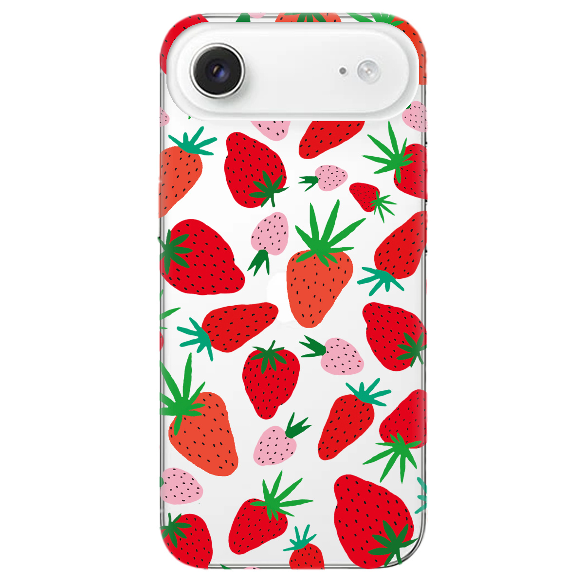 Чехол для Apple iPhone 17 Air прозрачный Berry Pop - фото 1 - Чехлы для телефонов