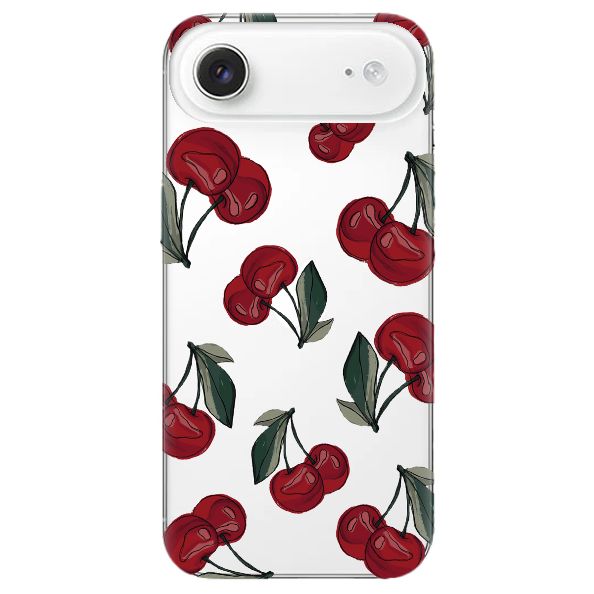 Чехол для Apple iPhone 17 Air прозрачный Berry Bright - фото 1 - Чехлы для телефонов