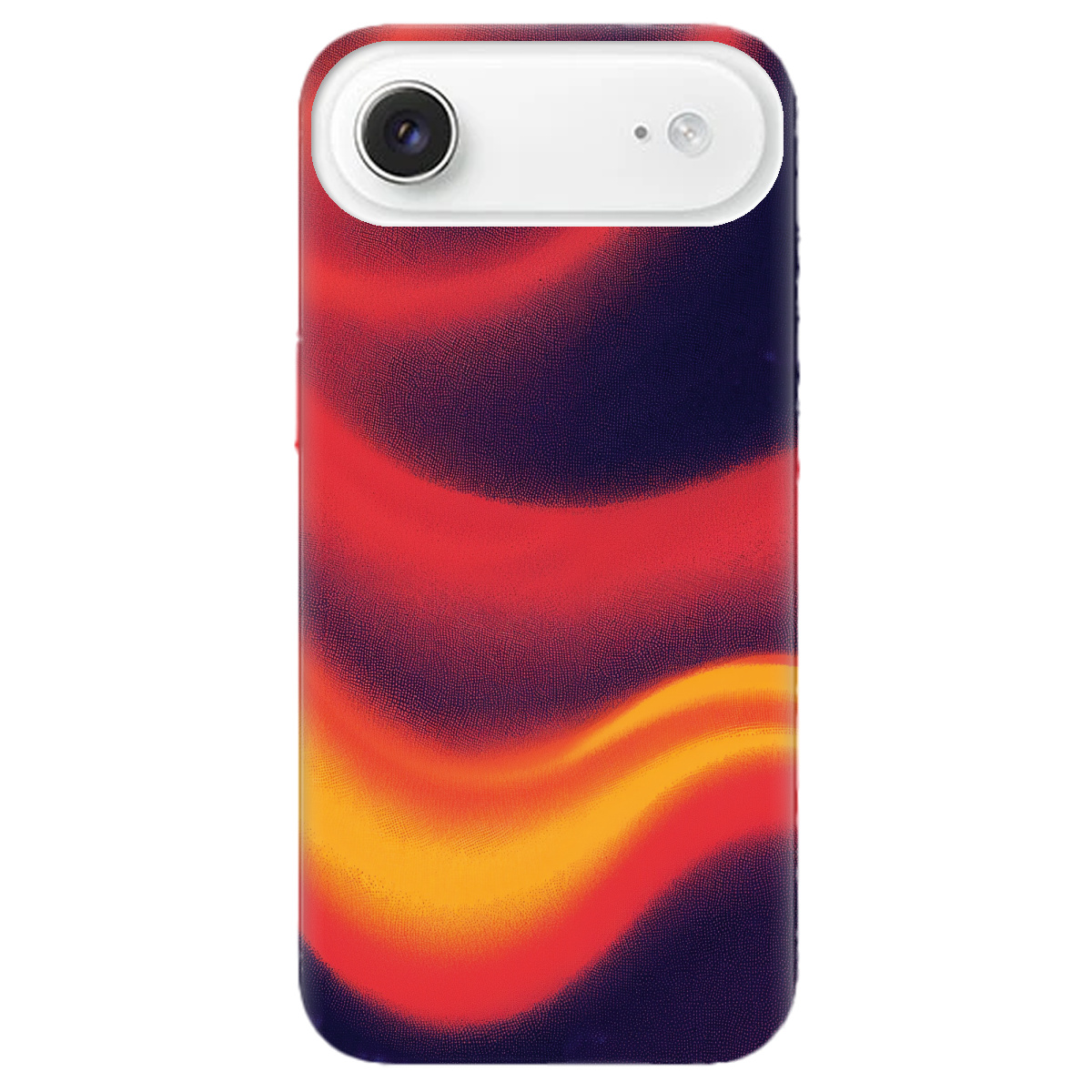 Чехол для Apple iPhone 17 Air прозрачный Fiery Waves - фото 1 - Чехлы для телефонов