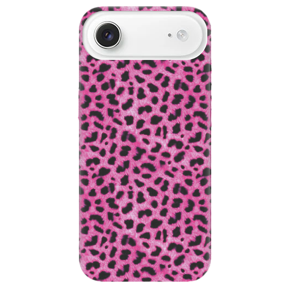 Чехол для Apple iPhone 17 Air прозрачный Pink Leopard - фото 1 - Чехлы для телефонов