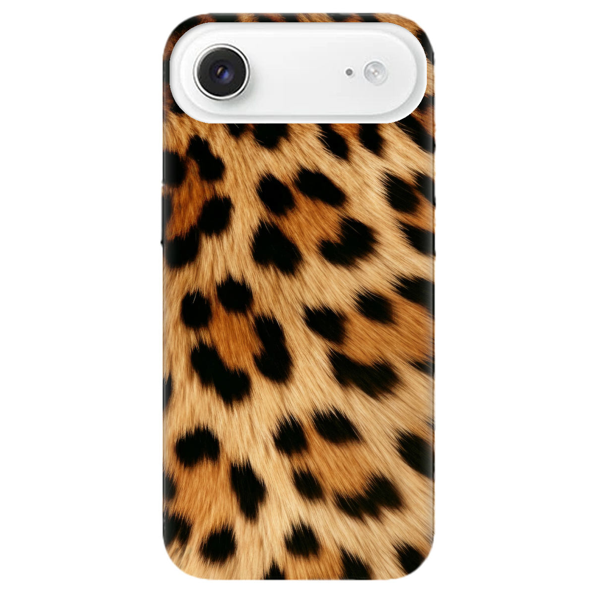 Чехол для Apple iPhone 17 Air прозрачный Леопардовий принт - фото 1 - Чехлы для телефонов