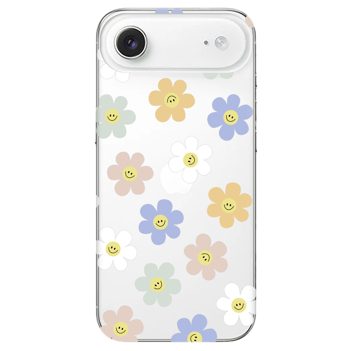 Чехол для Apple iPhone 17 Air прозрачный Pastel Garden - фото 1 - Чехлы для телефонов