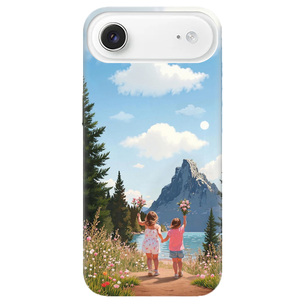 Чехол для Apple iPhone 17 Air прозрачный Безтурботне літо - фото 1 - Чехлы для телефонов