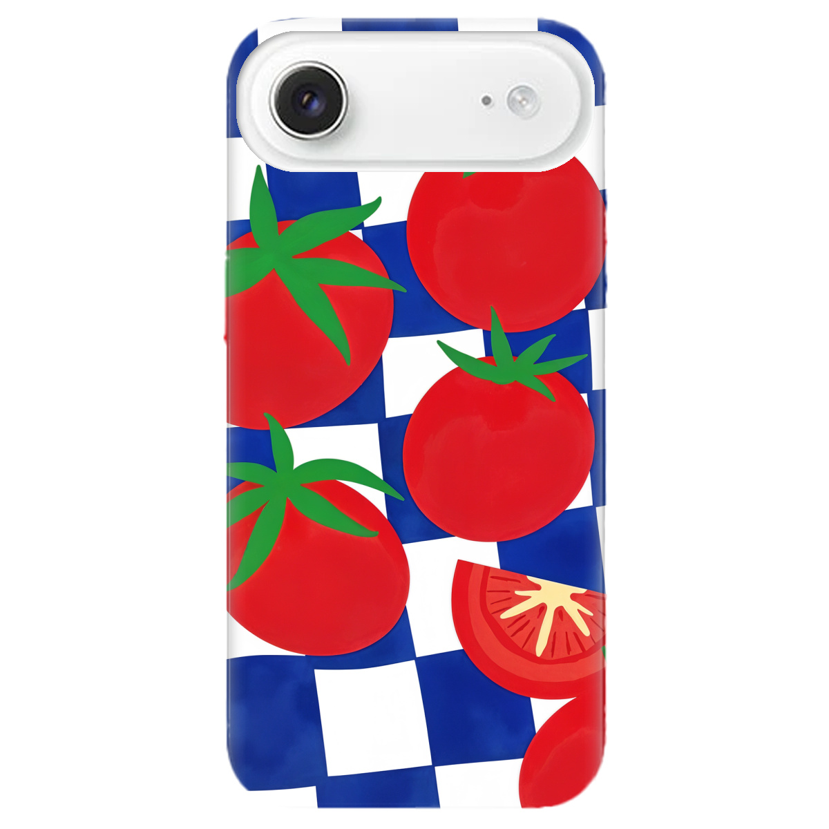 Чехол для Apple iPhone 17 Air прозрачный Веселі томати - фото 1 - Чехлы для телефонов