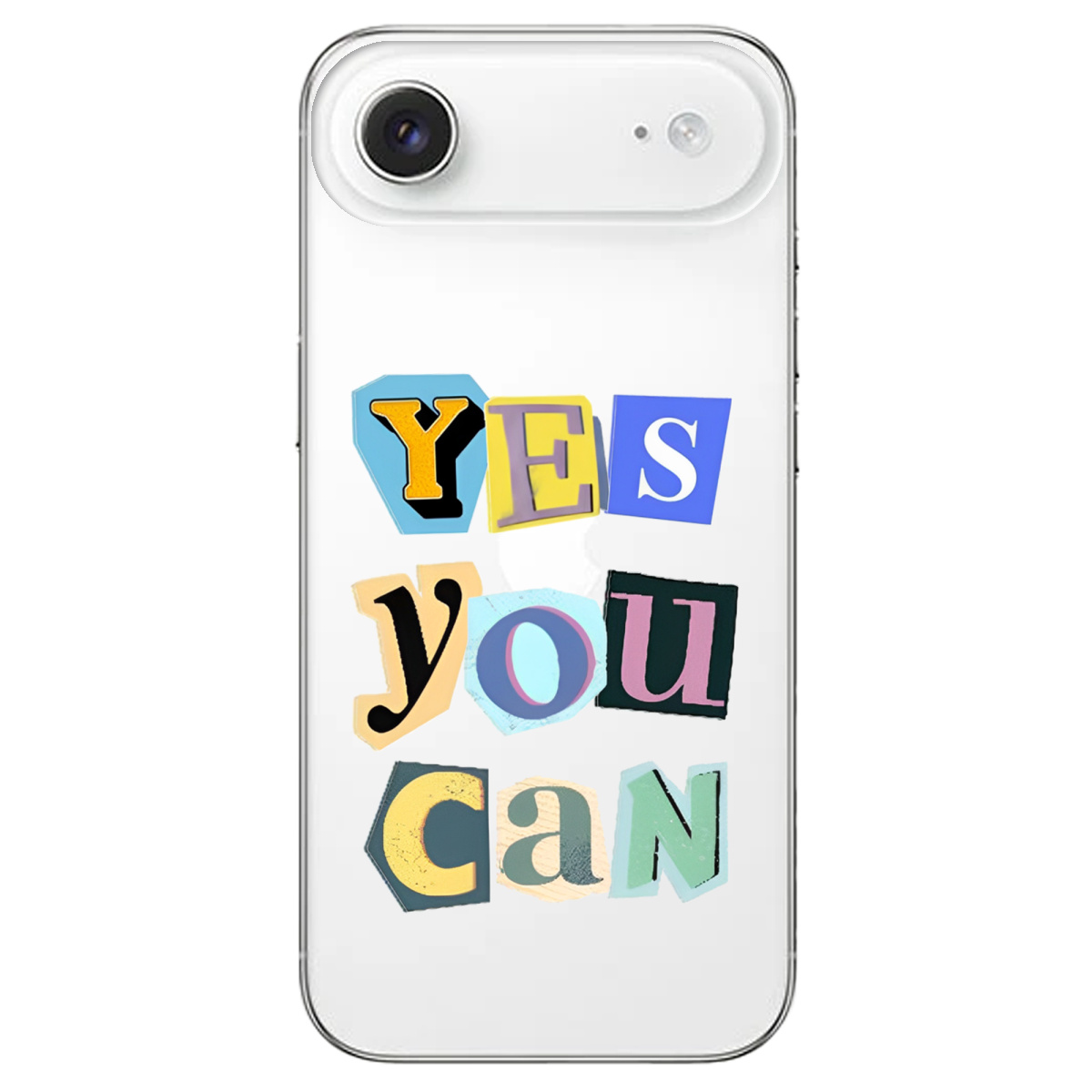 Чехол для Apple iPhone 17 Air прозрачный Yes you can - фото 1 - Чехлы для телефонов