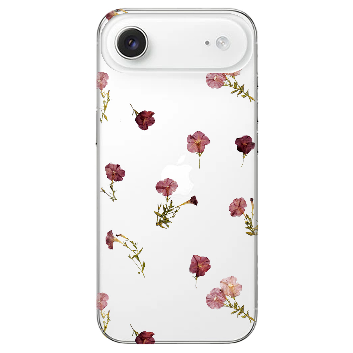 Чехол для Apple iPhone 17 Air прозрачный Розсип ніжності - фото 1 - Чехлы для телефонов