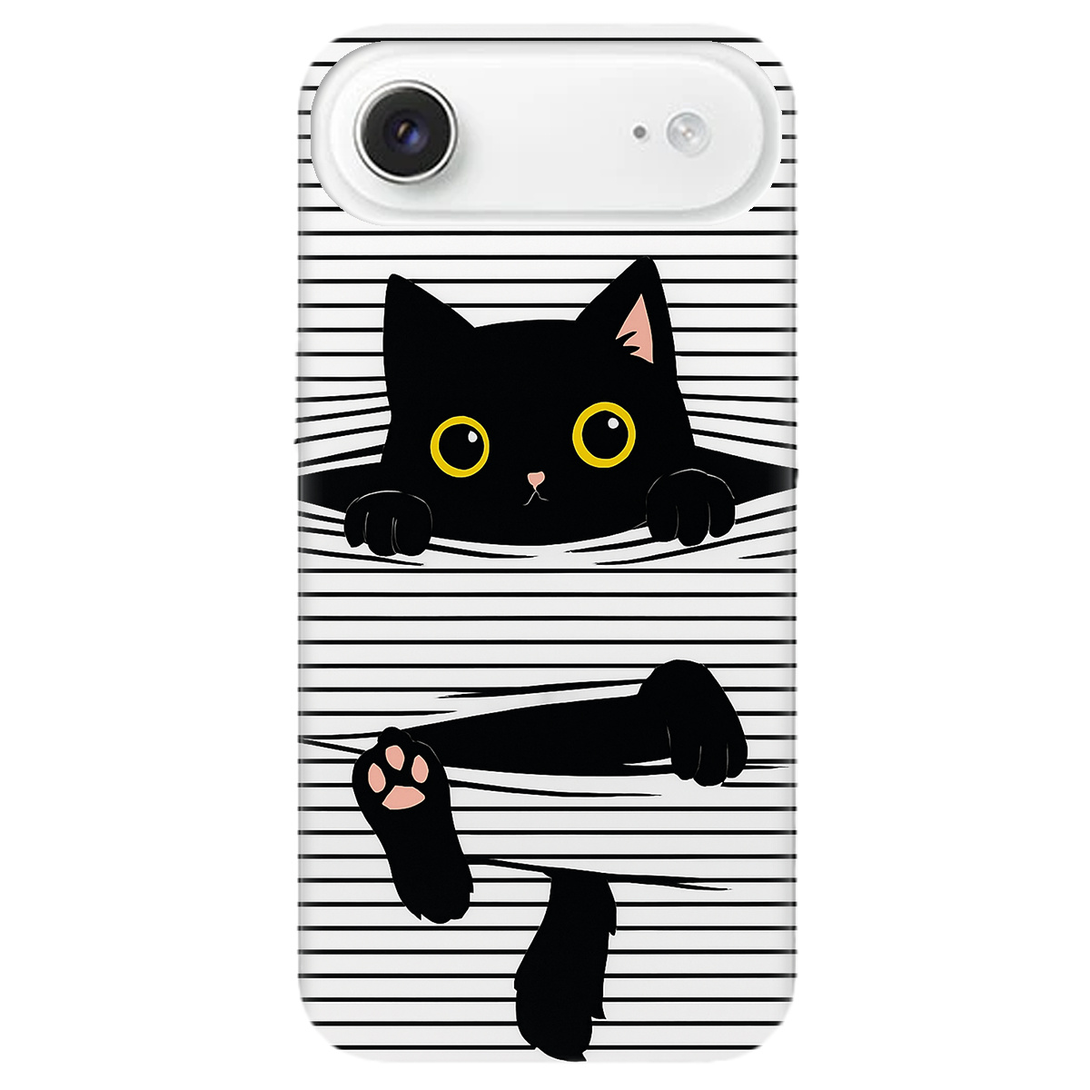 Чехол для Apple iPhone 17 Air прозрачный Котопастка - фото 1 - Чехлы для телефонов