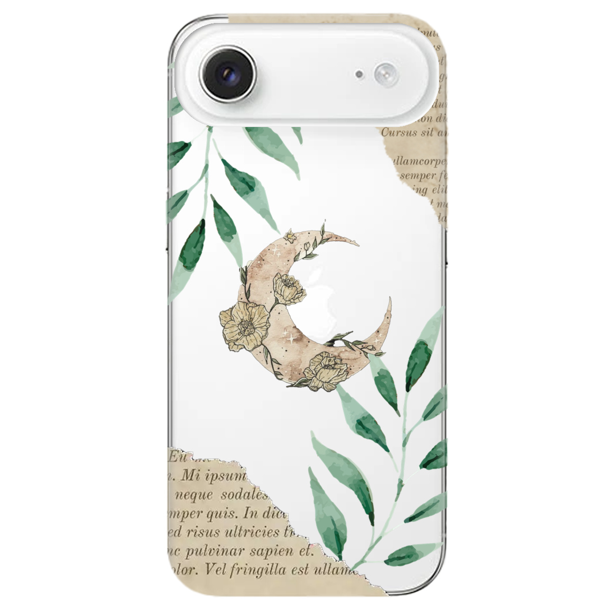 Чехол для Apple iPhone 17 Air прозрачный Місячні сторінки - фото 1 - Чехлы для телефонов