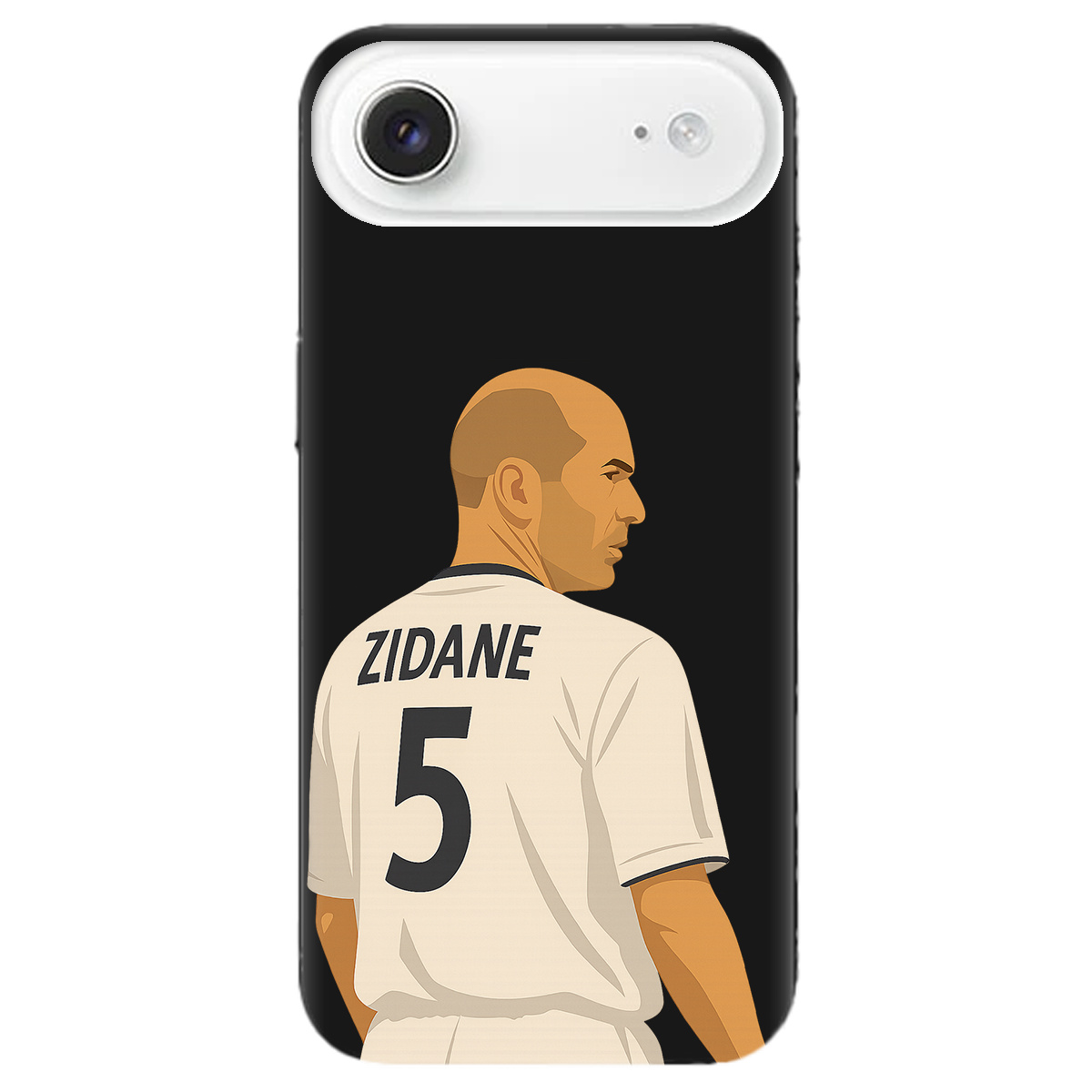 Чехол для Apple iPhone 17 Air черный матовый soft touch Zidane - фото 1 - Чехлы для телефонов