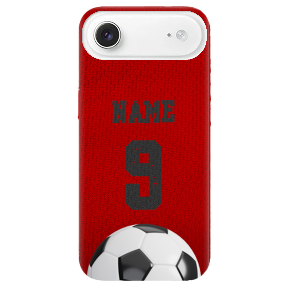 Чехол для Apple iPhone 17 Air прозрачный З вашим іменем та номером - фото 1 - Чехлы для телефонов