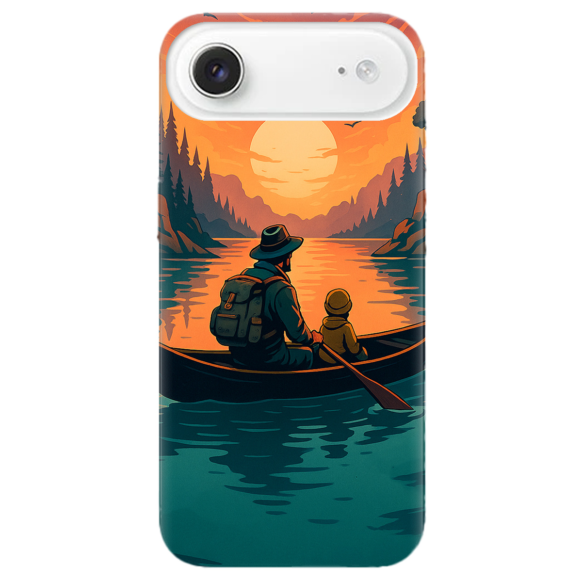 Чехол для Apple iPhone 17 Air прозрачный Тиха риболовля - фото 1 - Чехлы для телефонов