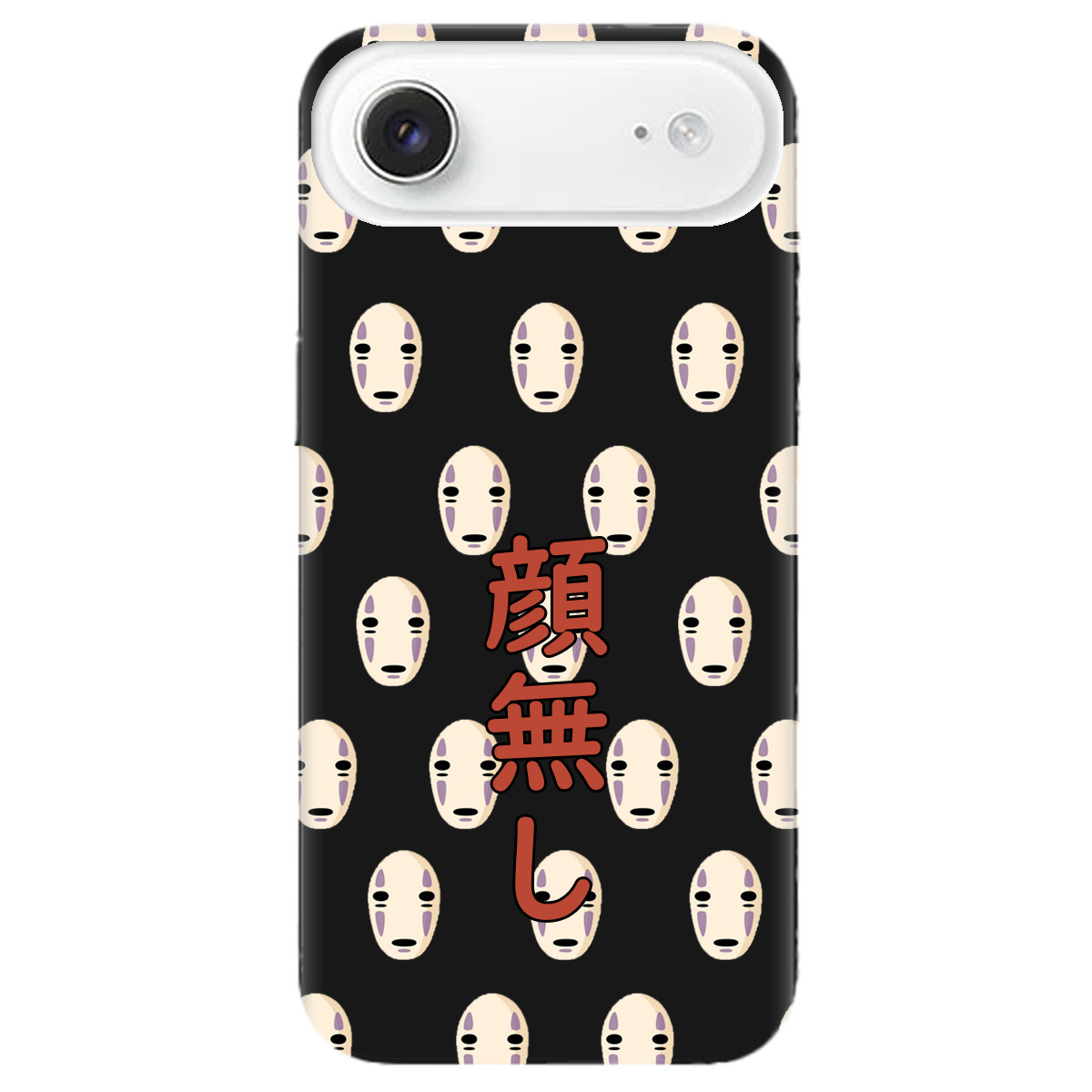 Чехол для Apple iPhone 17 Air черный матовый soft touch Унесенные привидениями - фото 1 - Чехлы для телефонов