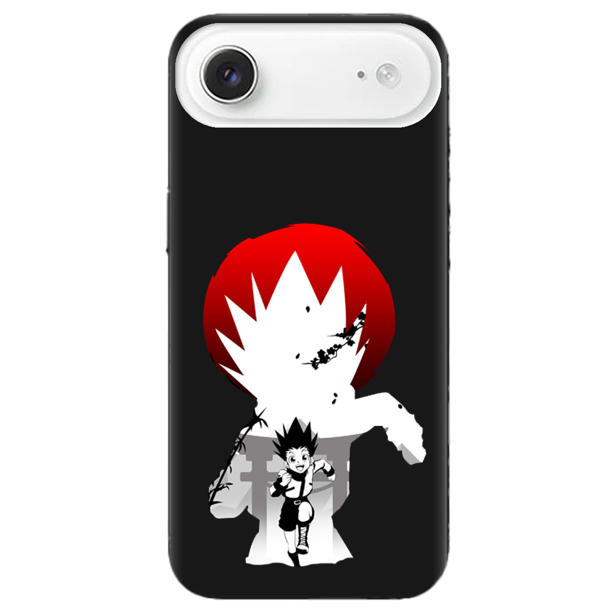 Чехол для Apple iPhone 17 Air черный матовый soft touch Гон - фото 1 - Чехлы для телефонов