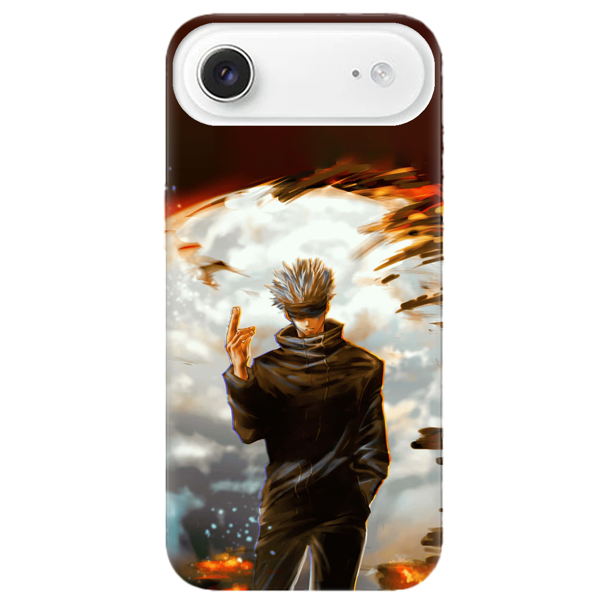 Чехол для Apple iPhone 17 Air прозрачный In flames - фото 1 - Чехлы для телефонов