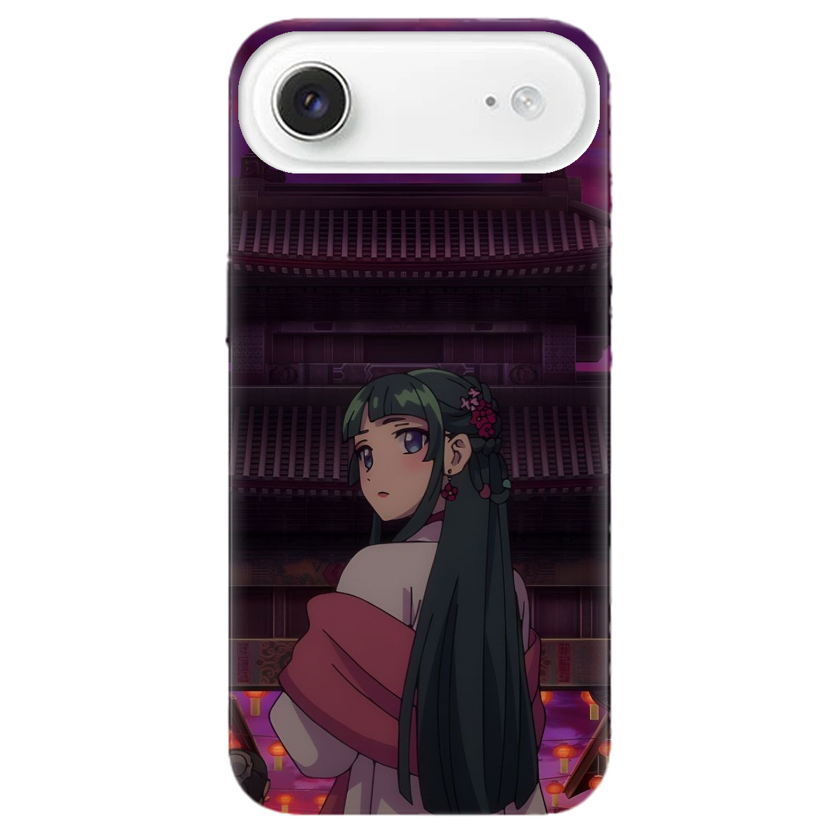 Чехол для Apple iPhone 17 Air прозрачный Маомао - фото 1 - Чехлы для телефонов