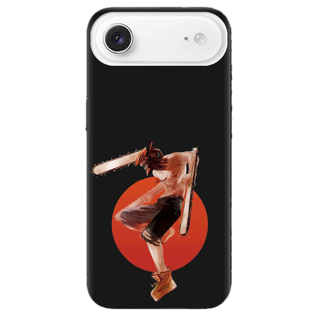 Чехол для Apple iPhone 17 Air черный матовый soft touch Денджі - фото 1 - Чехлы для телефонов