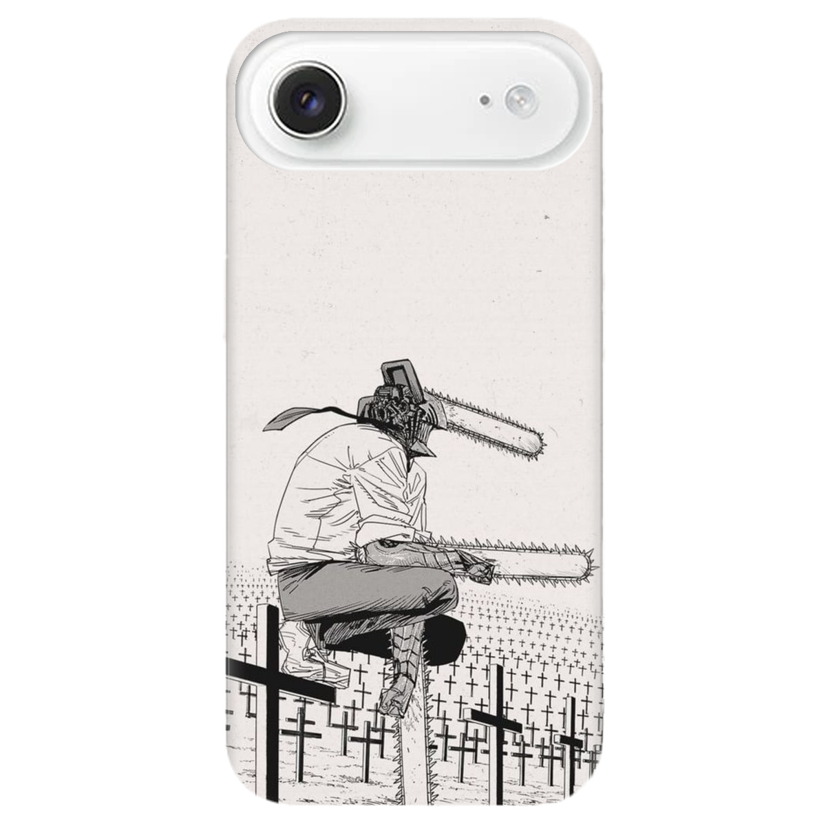 Чехол для Apple iPhone 17 Air прозрачный Revenge is coming - фото 1 - Чехлы для телефонов