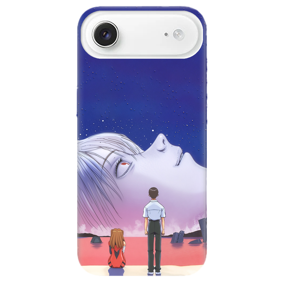 Чехол для Apple iPhone 17 Air прозрачный Neon Genesis - фото 1 - Чехлы для телефонов