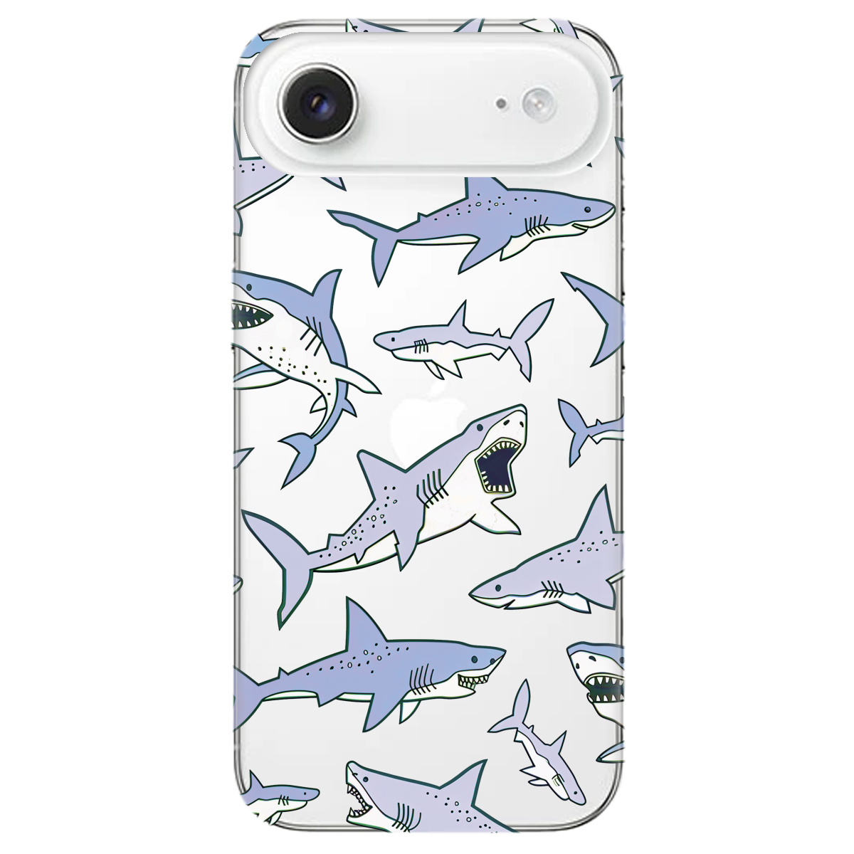 Чехол для Apple iPhone 17 Air прозрачный Хищники - фото 1 - Чехлы для телефонов