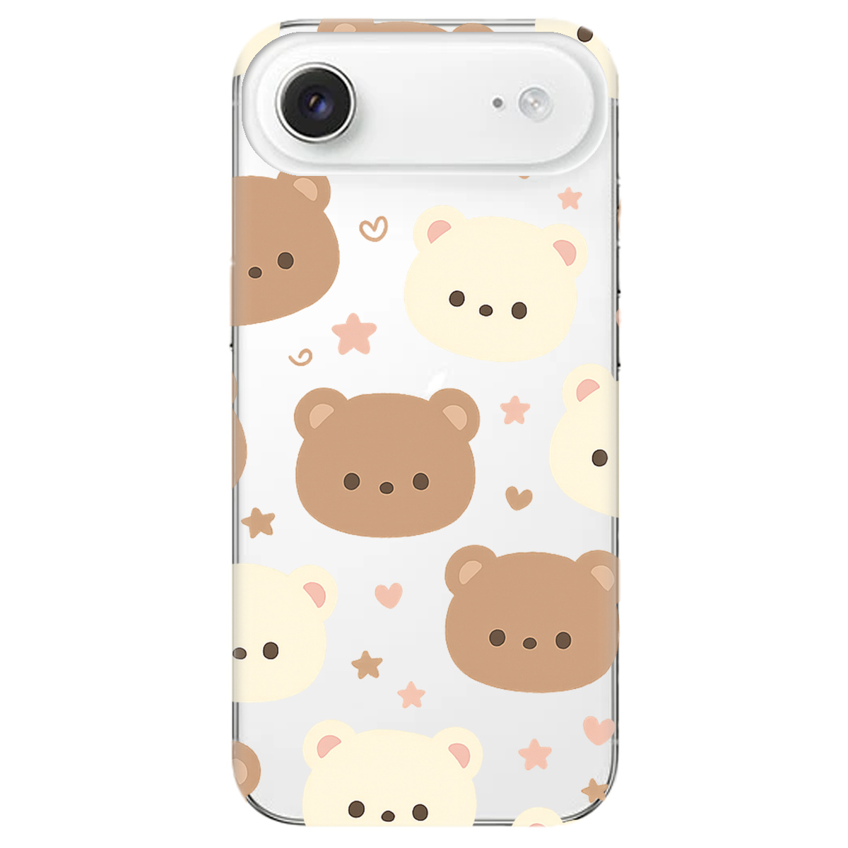Чехол для Apple iPhone 17 Air прозрачный Плюшевые мишки - фото 1 - Чехлы для телефонов