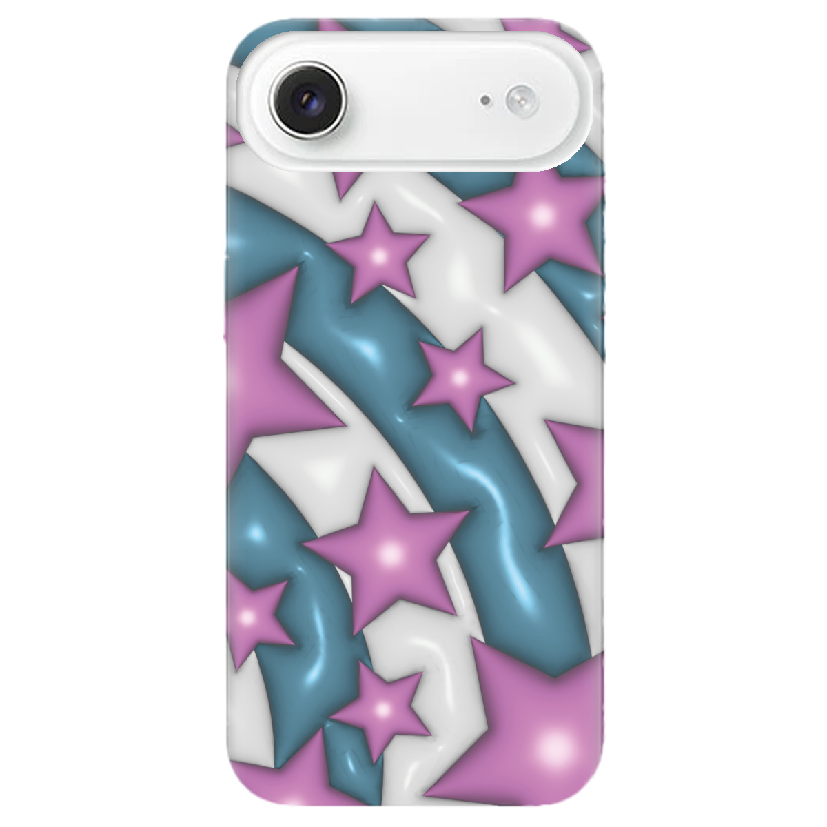 Чохол для Apple iPhone 17 Air прозорий Рожеве сяйво - фото 1 - Чохли для телефонів