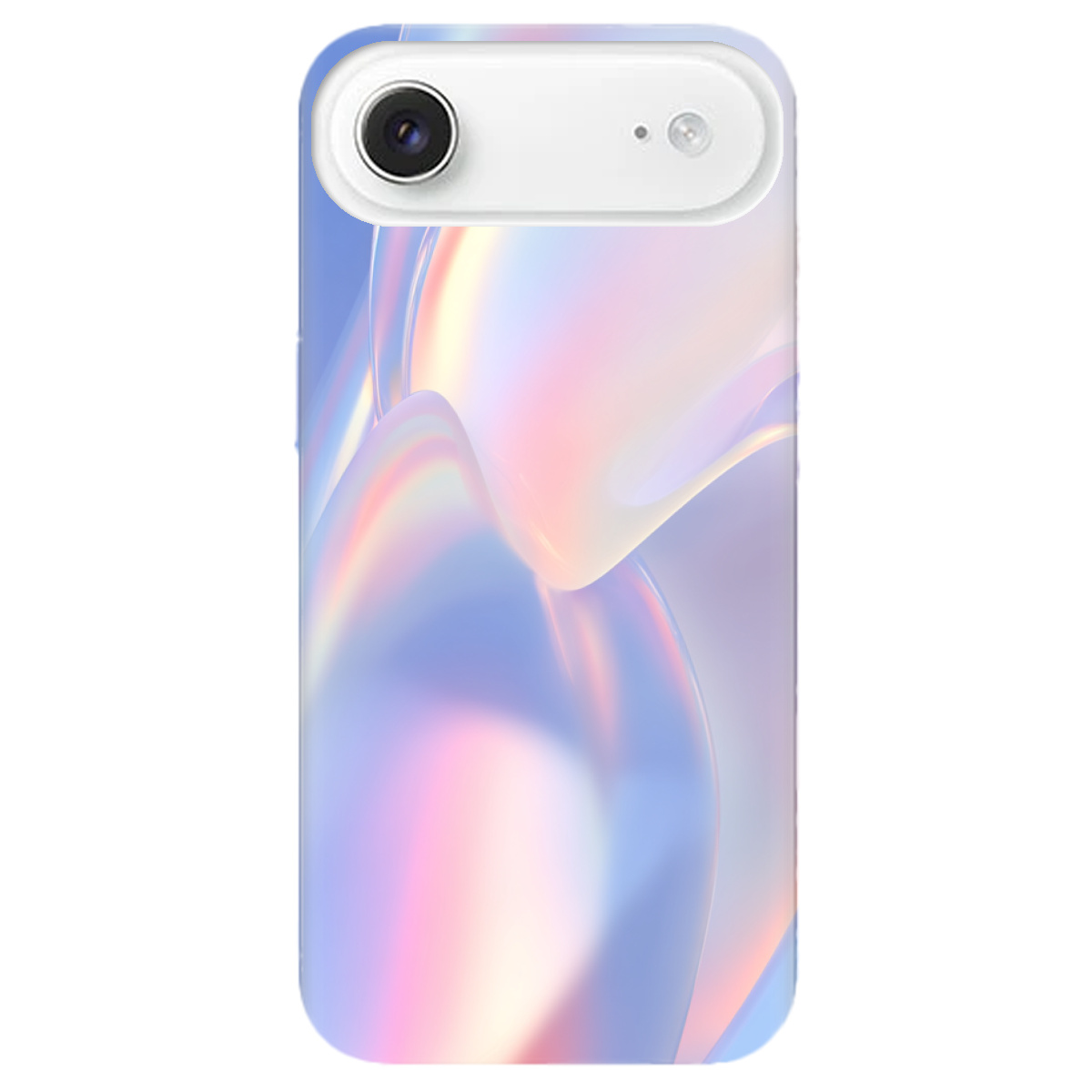 Чехол для Apple iPhone 17 Air прозрачный Перламутровая волна - фото 1 - Чехлы для телефонов