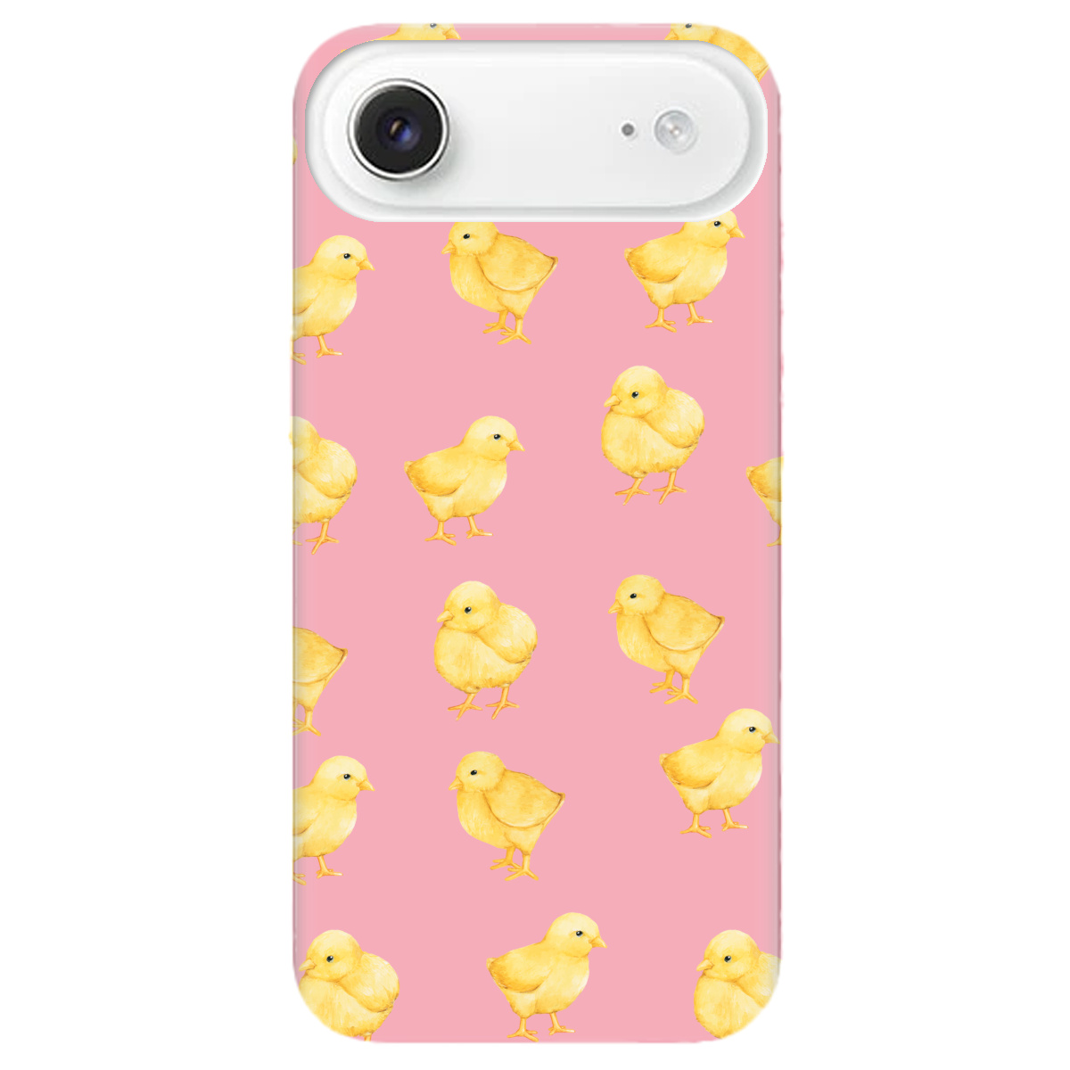 Чехол для Apple iPhone 17 Air прозрачный Цыплята - фото 1 - Чехлы для телефонов