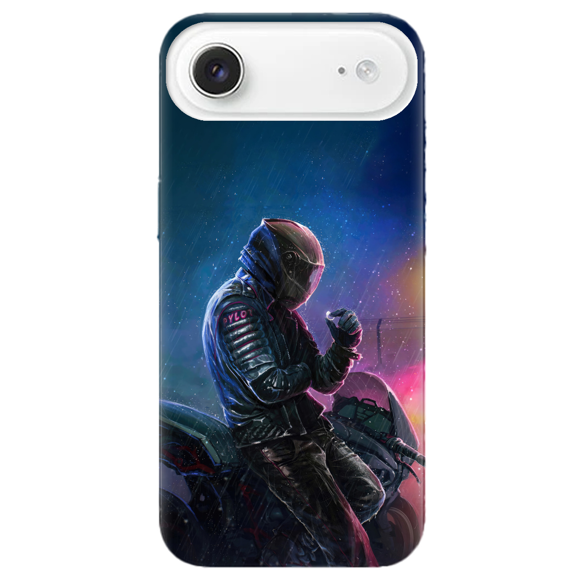 Чехол для Apple iPhone 17 Air прозрачный Душа байкера - фото 1 - Чехлы для телефонов