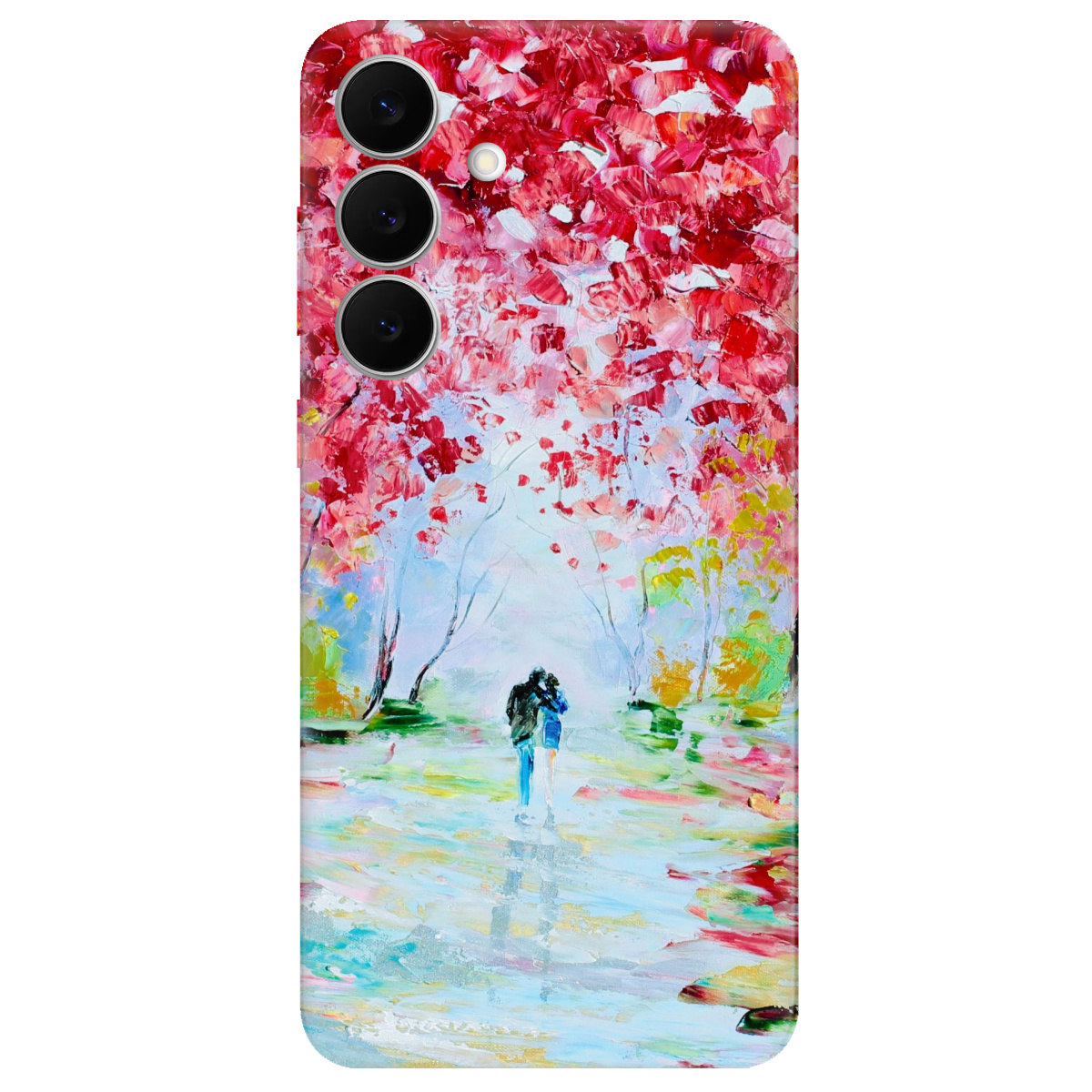 Чохол для Samsung Galaxy S25 FE прозорий Paseo romántico - фото 1 - Чохли для телефонів