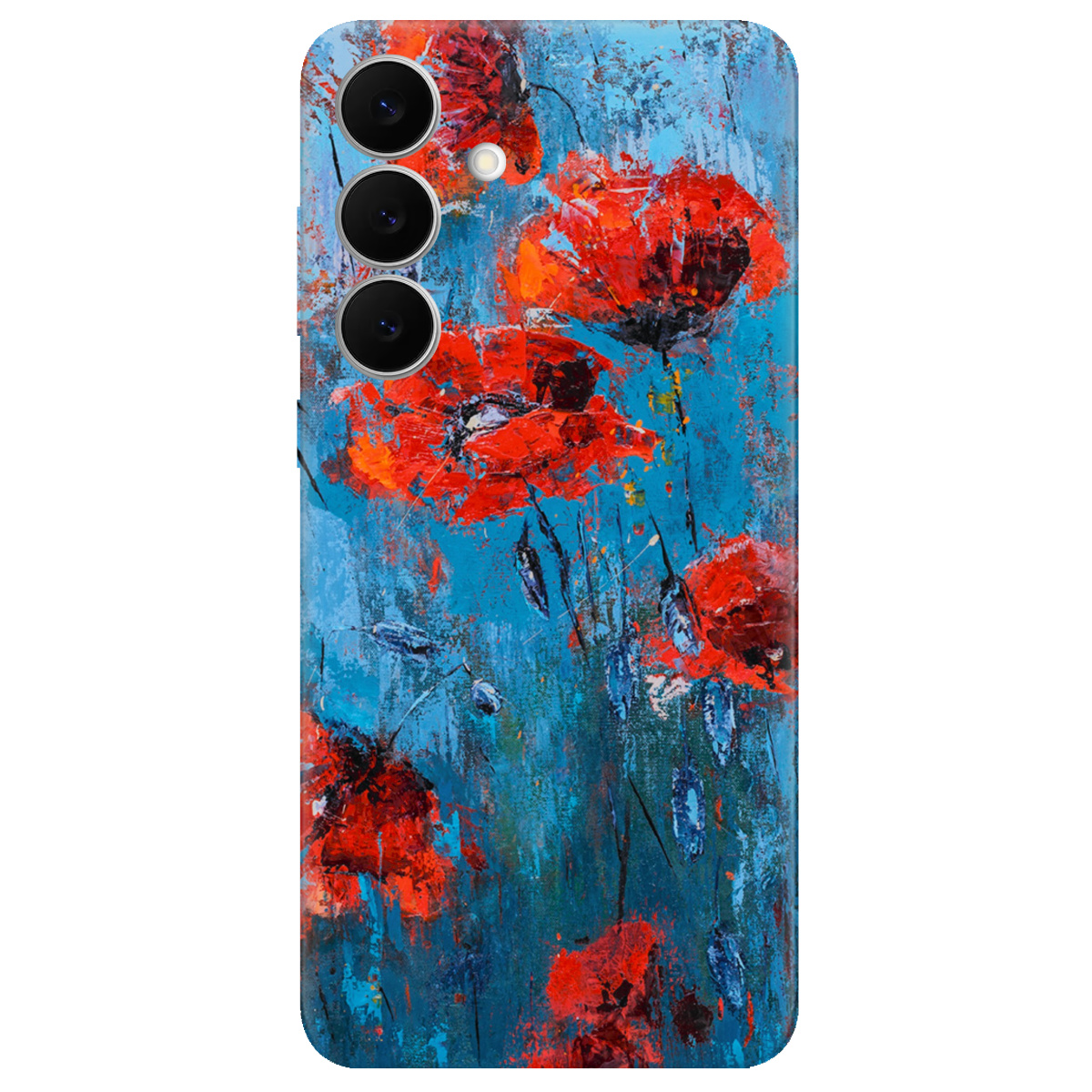 Чехол для Samsung Galaxy S25 FE прозрачный Maki - фото 1 - Чехлы для телефонов