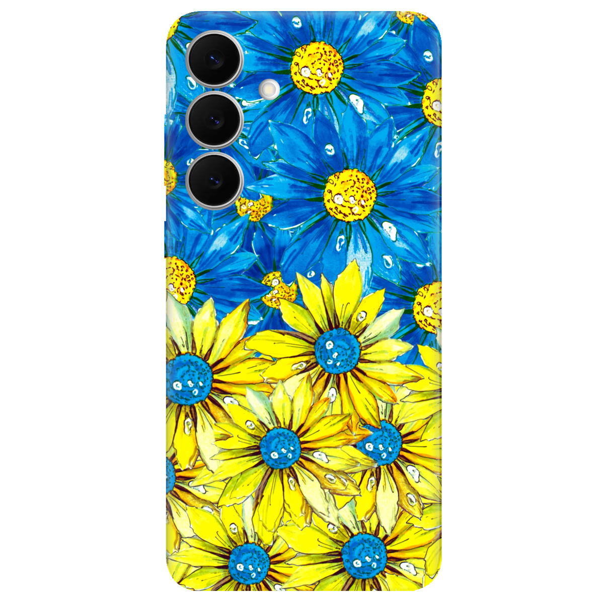 Чохол для Samsung Galaxy S25 FE прозорий Kvitka - фото 1 - Чохли для телефонів